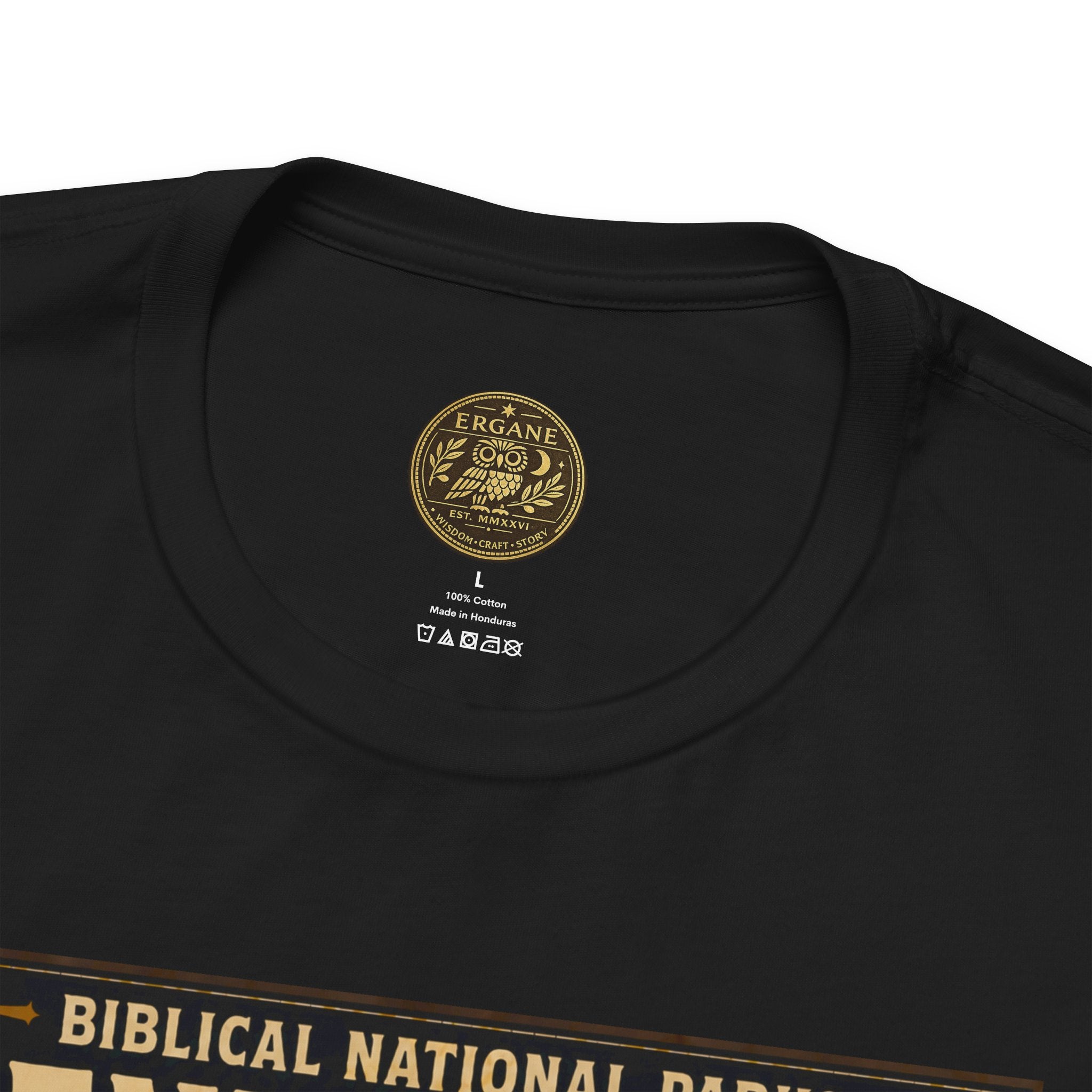 Biblical National Parks Collection VI- Galilee #034/035 Matthew 14 - Mark 6 | Vintage nature poster Tee | Biblical national parks graphic shirt