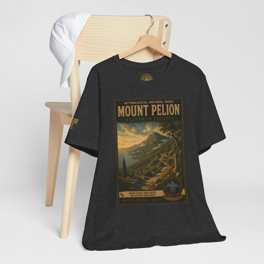 Mythological National Parks Collection III- #027-028 - Heros & Monsters | Vintage nature poster Tee | Mythological National Parks graphic shirt