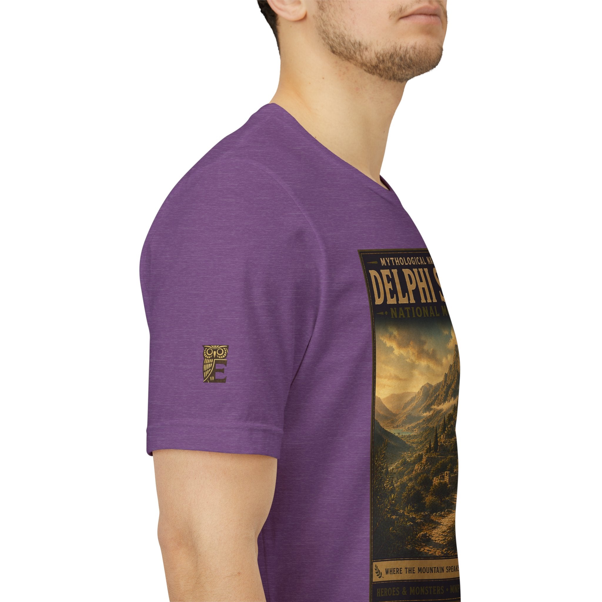 Mythological National Parks Collection III- #025-028 - Heros & Monsters | Vintage nature poster Tee | Mythological National Parks graphic shirt