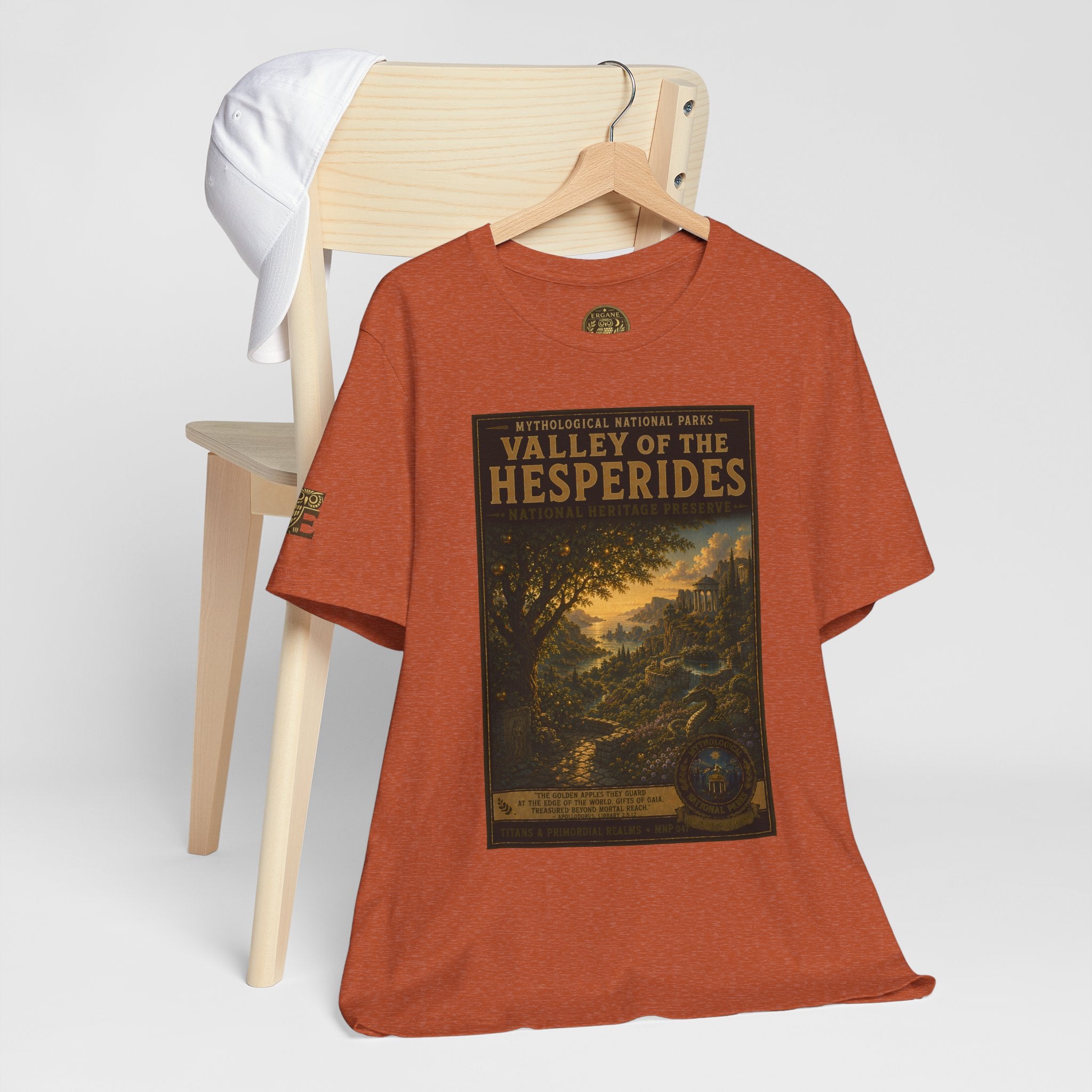 Mythological National Parks COLLECTION V- #047-050 TITANS & PRIMORDIAL REALMS | Vintage nature poster Tee | Mythological National Parks graphic shirt