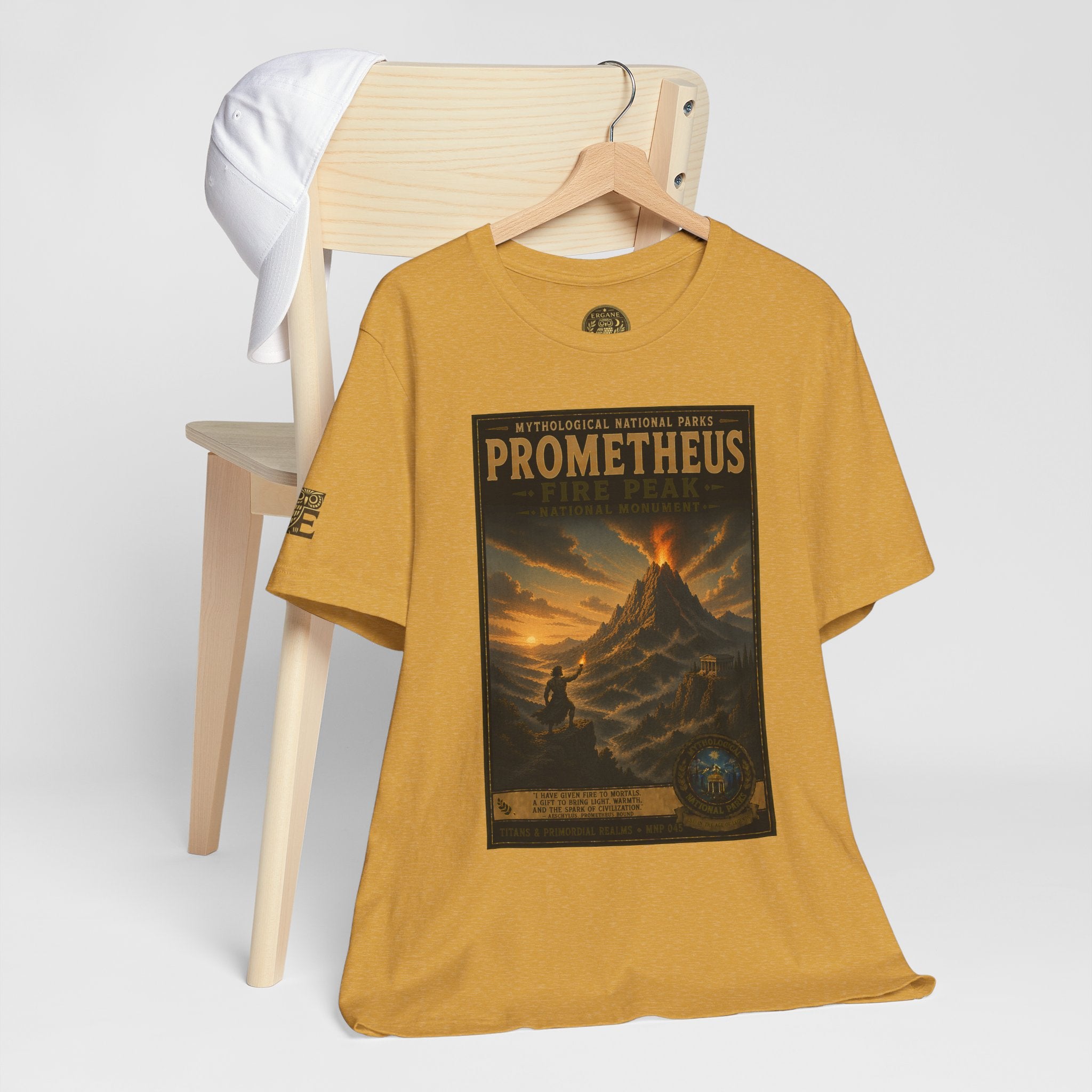 Mythological National Parks COLLECTION V- #045-050 TITANS & PRIMORDIAL REALMS | Vintage nature poster Tee | Mythological National Parks graphic shirt