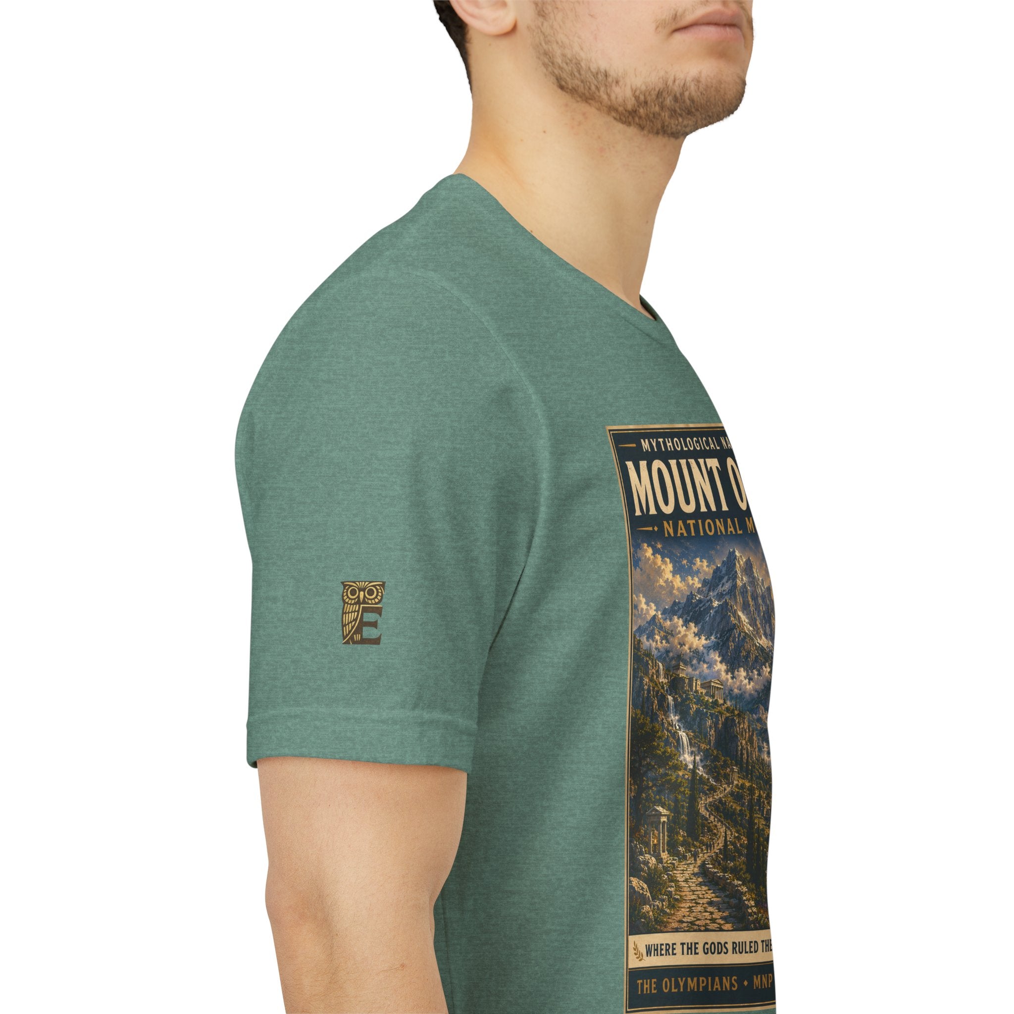 Mythological National Parks Collection I- #001-007- The Olympians  | Vintage nature poster Tee | Mythological National Parks graphic shirt