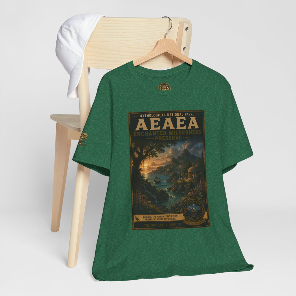 Mythological National Parks Collection IV- #033-038 - THE ODYSSEY | Vintage nature poster Tee | Mythological National Parks graphic shirt