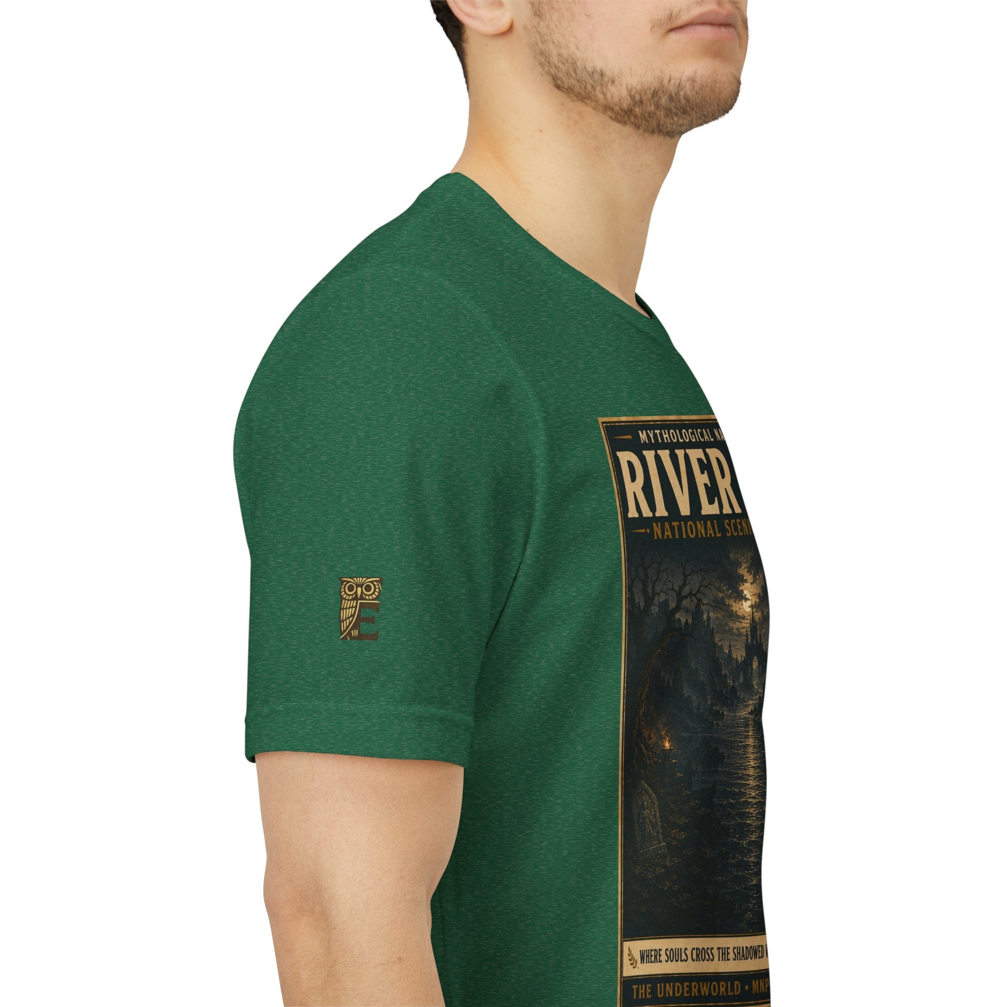 Mythological National Parks Collection II- #008-016 -The Underworld | Vintage nature poster Tee | Mythological National Parks graphic shirt
