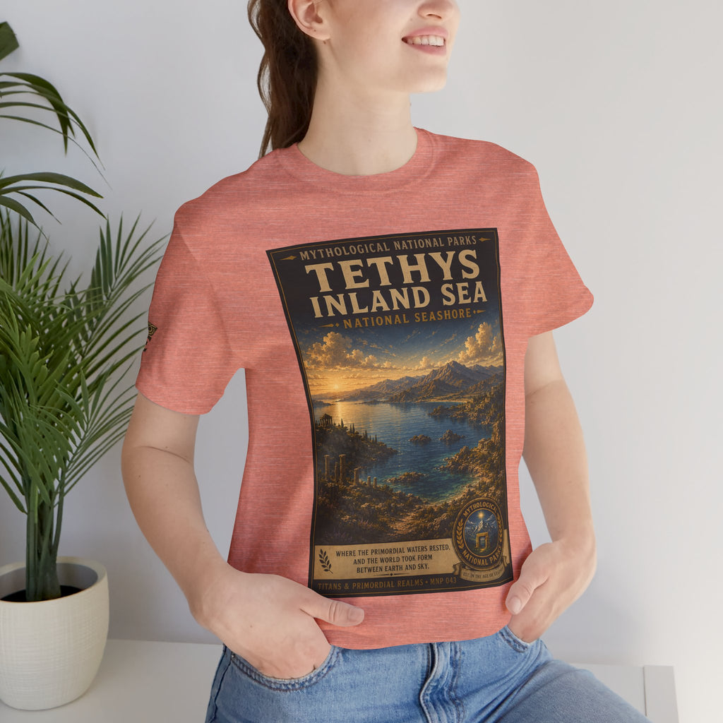 Mythological National Parks COLLECTION V- #043-050 TITANS & PRIMORDIAL REALMS | Vintage nature poster Tee | Mythological National Parks graphic shirt