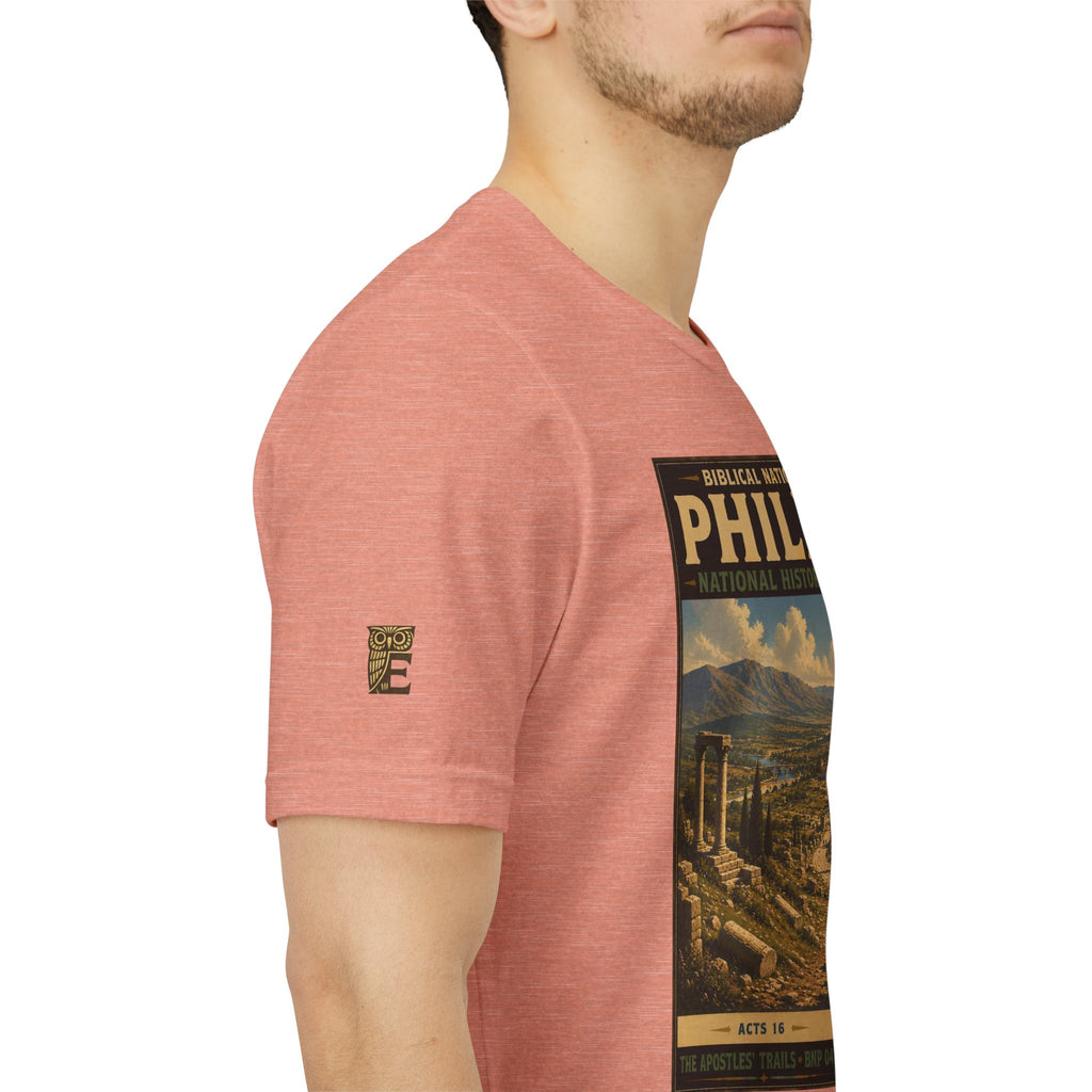 Biblical National Parks Collection VIII- The Apostles' Trails #045/049 | Acts 16 | Vintage nature poster Tee | Biblical national parks graphic shirt