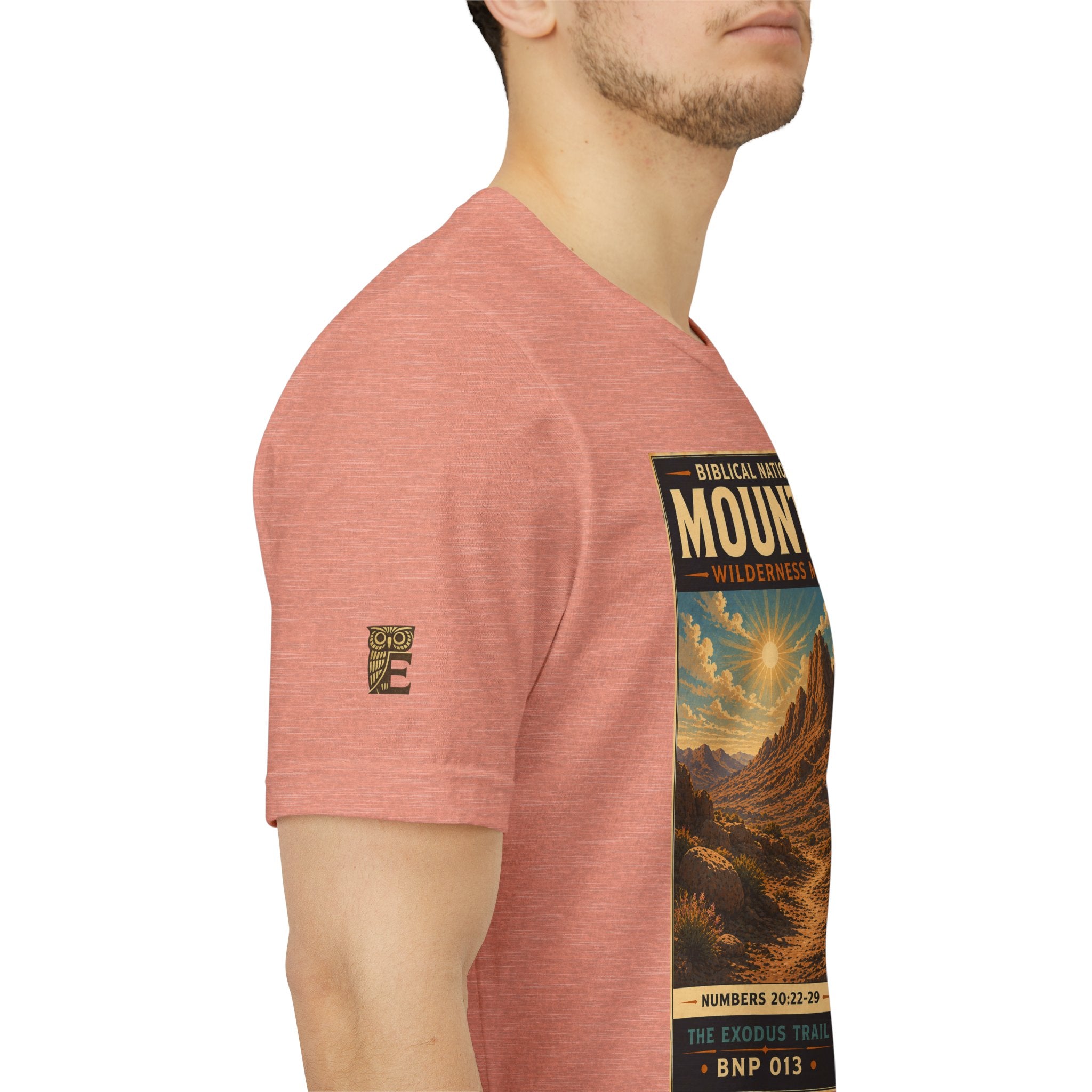 Biblical National Parks Collection II- The Exodus Trail #013/013 Exodus 20: 22-29 | Vintage nature poster Tee | Biblical national parks graphic shirt