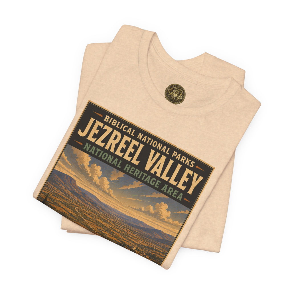 Biblical National Parks Collection IV- Heros & Battlefields #021/023 Biblical Crossroads | Vintage nature poster Tee | Biblical national parks graphic shirt