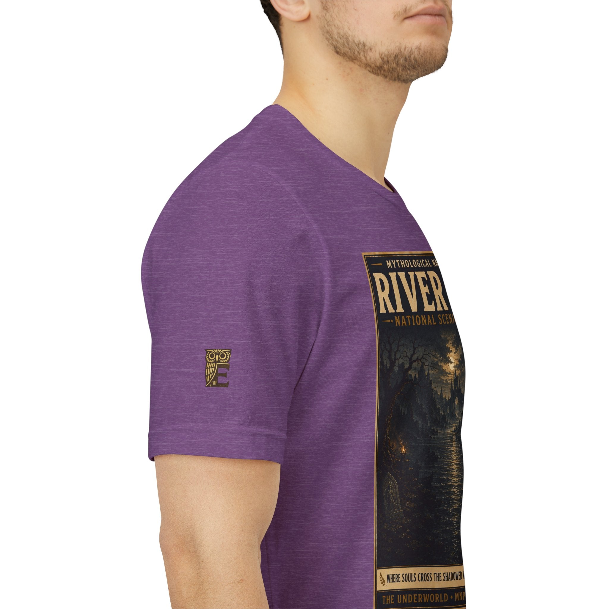 Mythological National Parks Collection II- #008-016 -The Underworld | Vintage nature poster Tee | Mythological National Parks graphic shirt