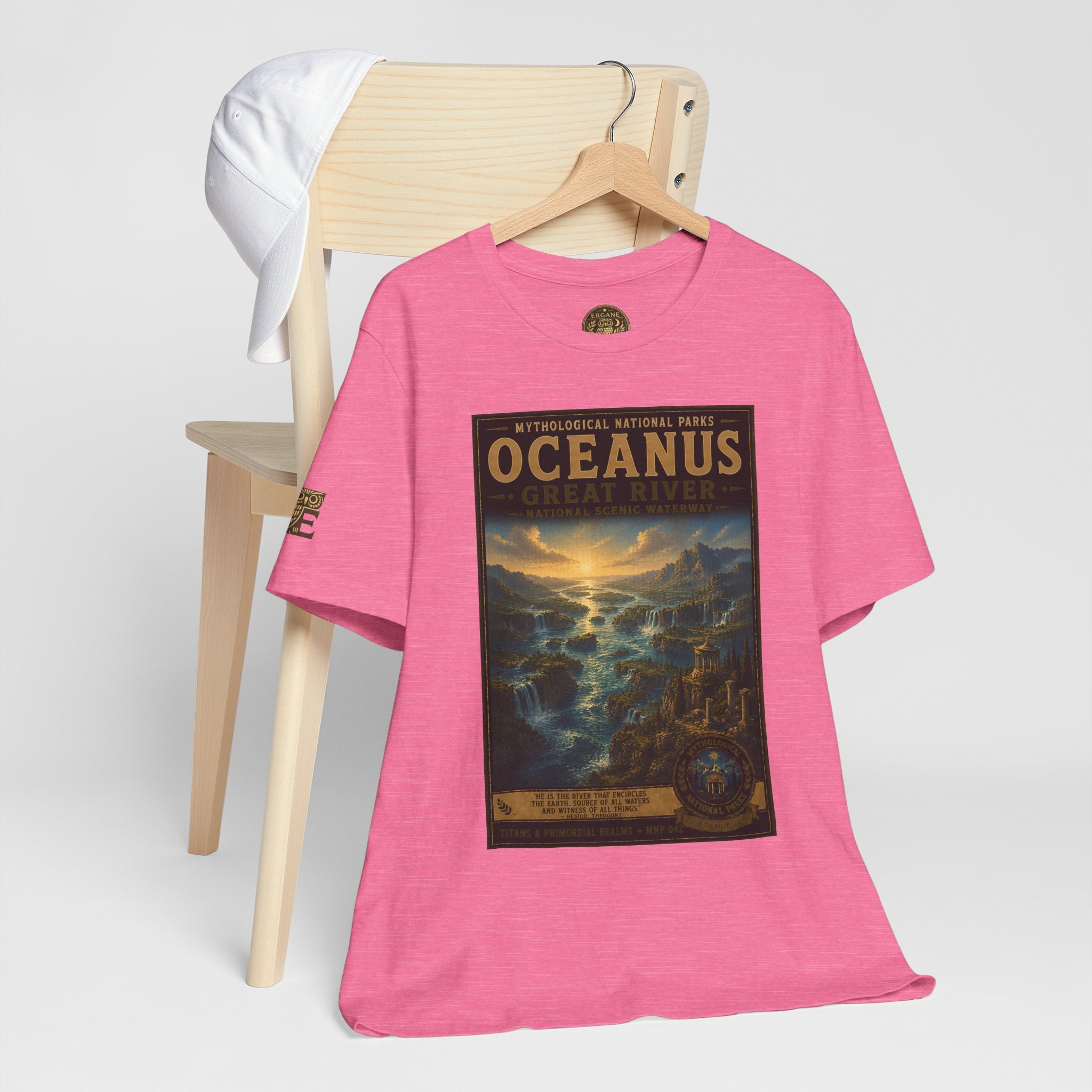 Mythological National Parks COLLECTION V- #042-050 TITANS & PRIMORDIAL REALMS | Vintage nature poster Tee | Mythological National Parks graphic shirt