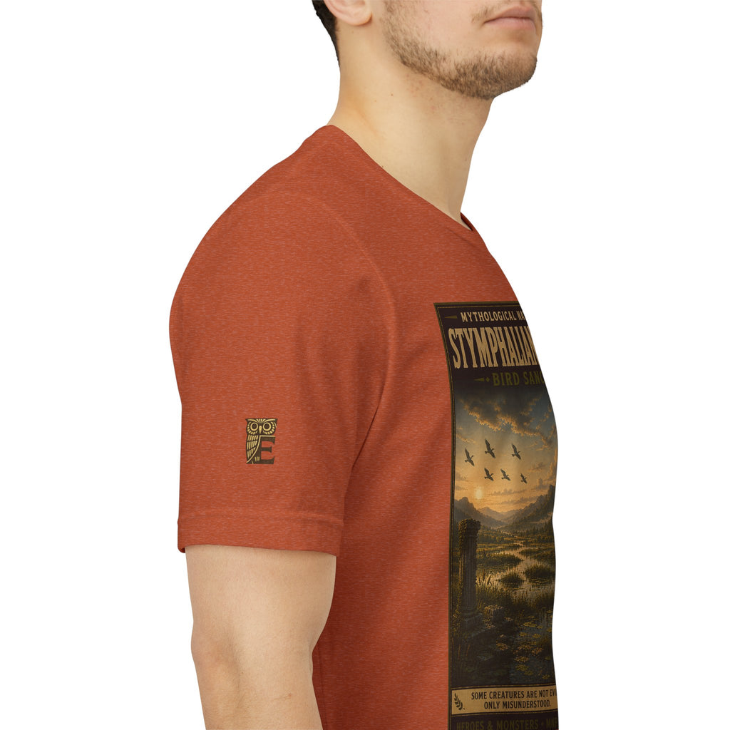 Mythological National Parks Collection III- #022-028 - Heros & Monsters | Vintage nature poster Tee | Mythological National Parks graphic shirt