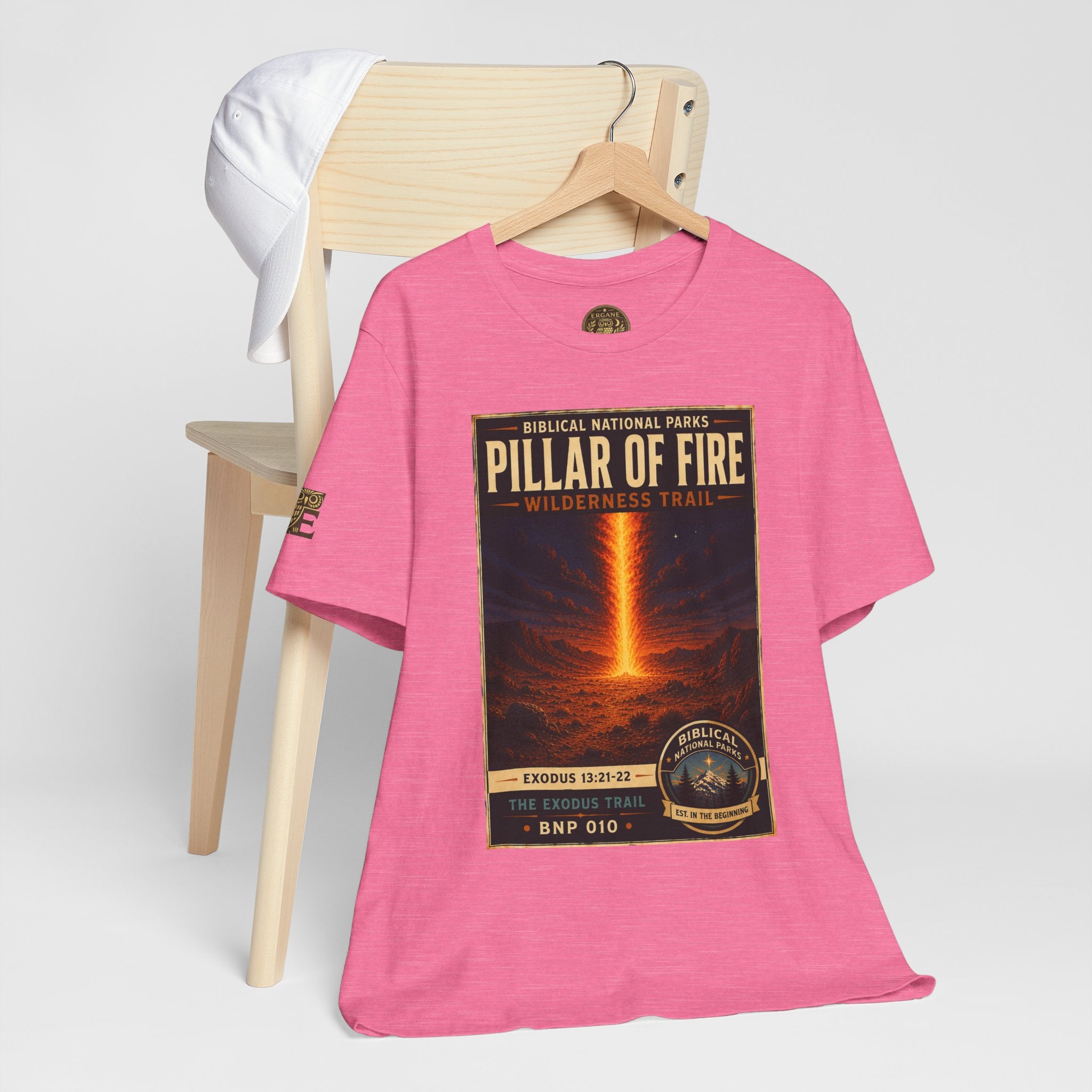 Biblical National Parks Collection II- The Exodus Trail #010/013 Exodus 13: 21-22 | Vintage nature poster Tee | Biblical national parks graphic shirt