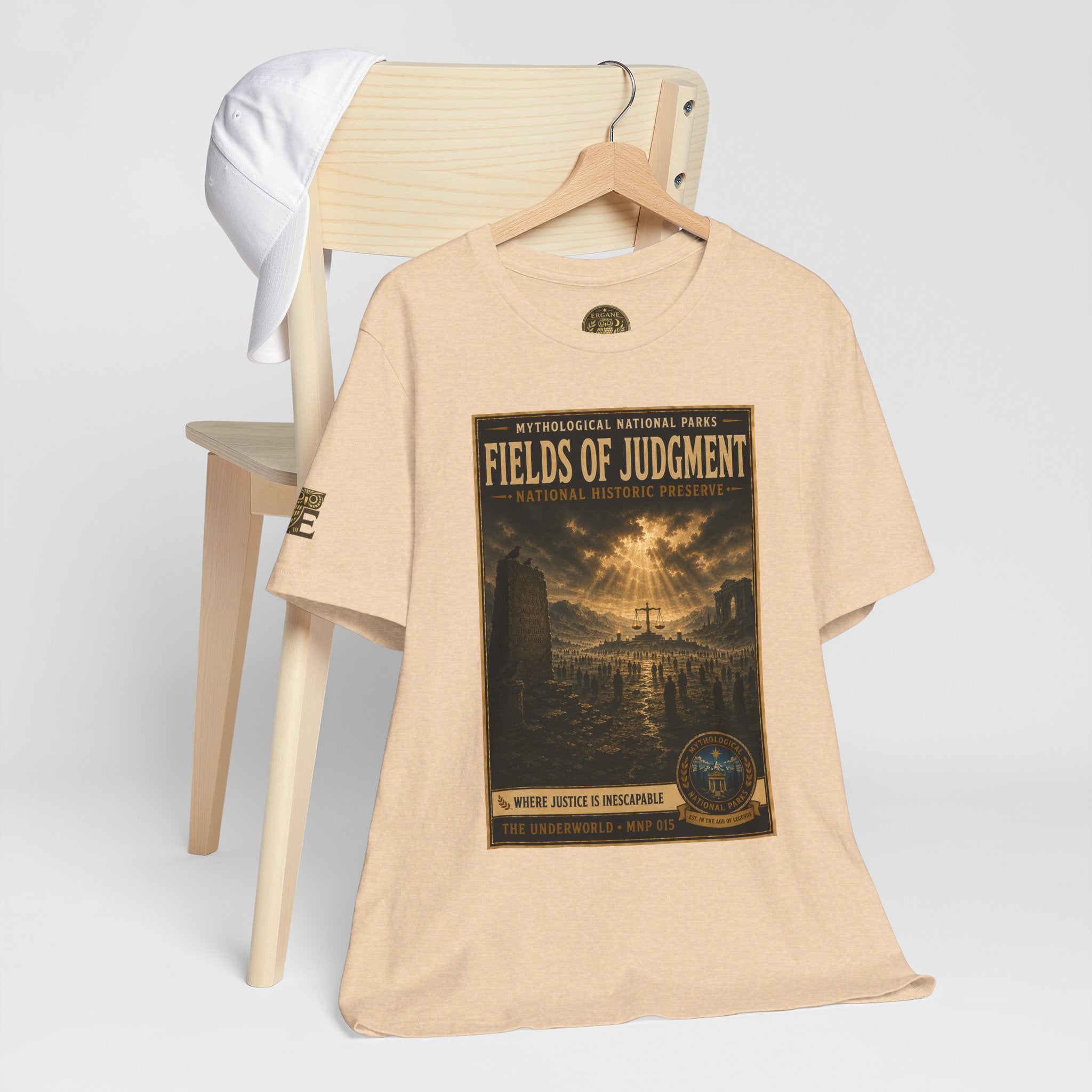 Mythological National Parks Collection II- #015-016 -The Underworld | Vintage nature poster Tee | Mythological National Parks graphic shirt