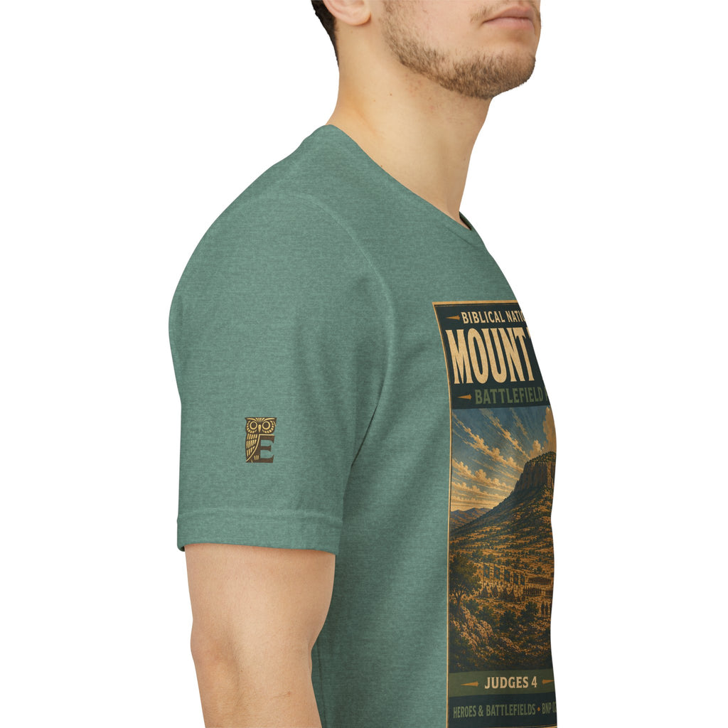 Biblical National Parks Collection IV- Heros & Battlefields #020/023 Judges 4 | Vintage nature poster Tee | Biblical national parks graphic shirt