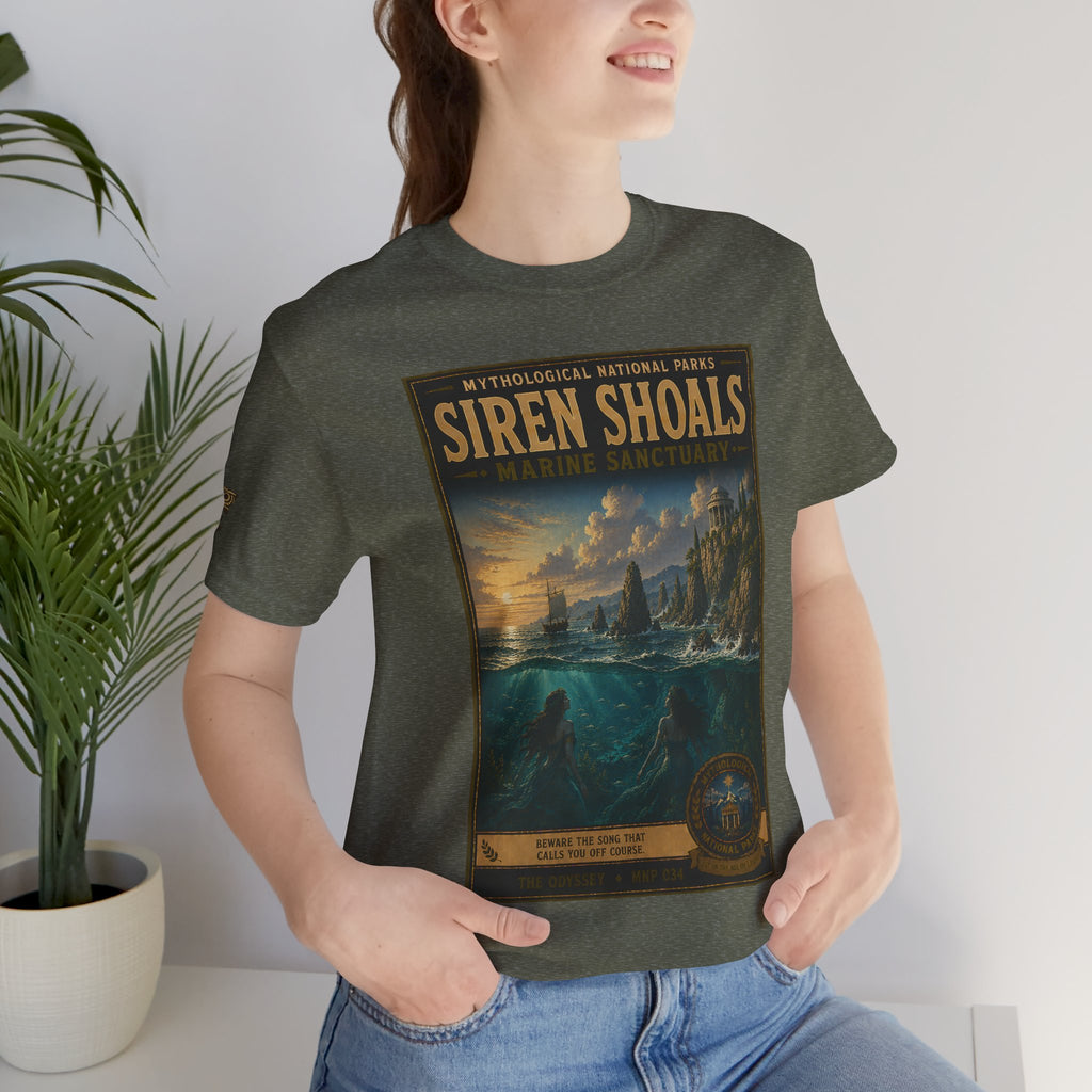 Mythological National Parks Collection IV- #034-038 - THE ODYSSEY | Vintage nature poster Tee | Mythological National Parks graphic shirt