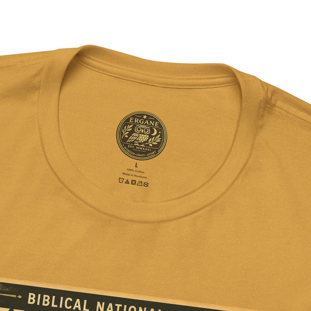 Biblical National Parks Collection I- In The Beginning #003/006 Genesis 2:10-14 | Vintage nature poster Tee | Biblical national parks graphic shirt