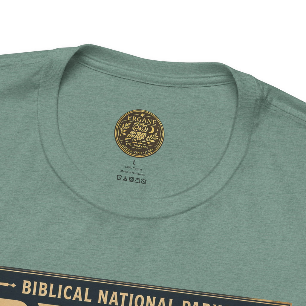 Biblical National Parks Collection I- In The Beginning #006/006 Genesis 28: 10-22 | Vintage nature poster Tee | Biblical national parks graphic shirt