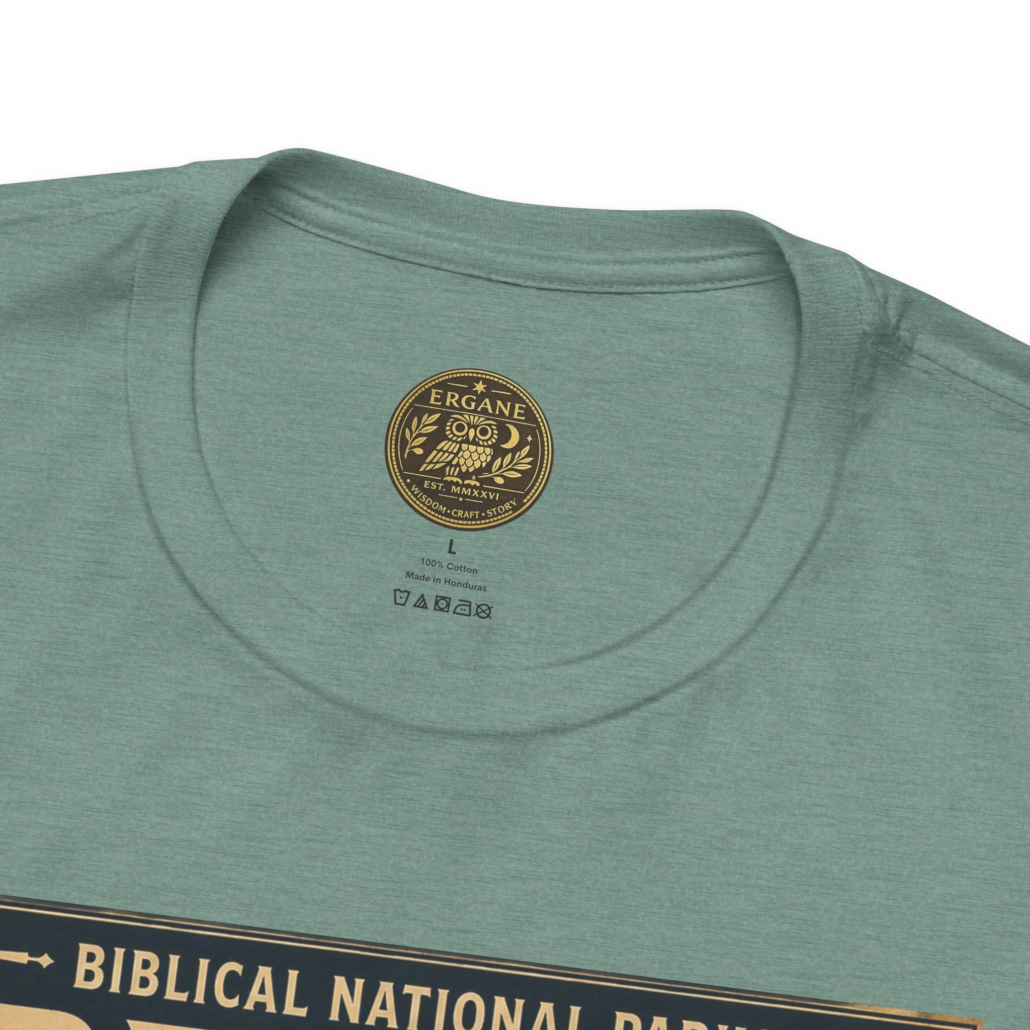 Biblical National Parks Collection I- In The Beginning #006/006 Genesis 28: 10-22 | Vintage nature poster Tee | Biblical national parks graphic shirt