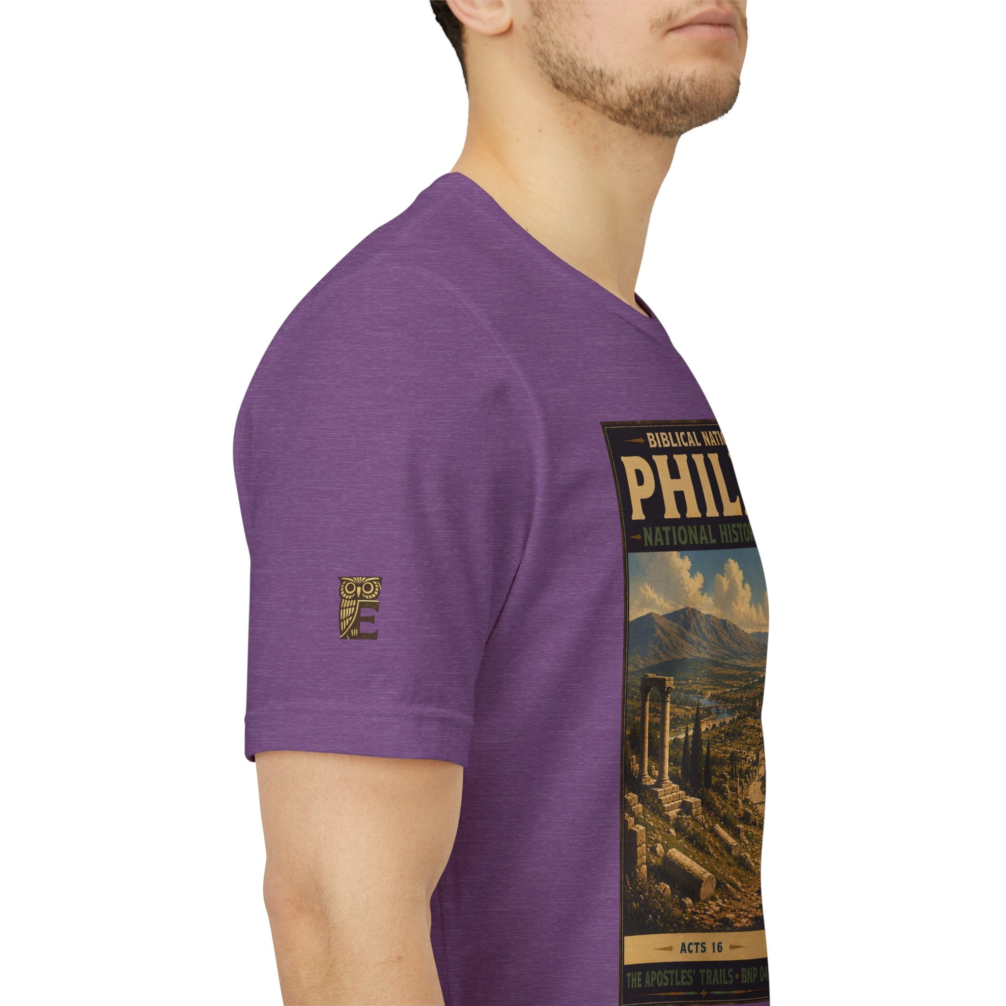 Biblical National Parks Collection VIII- The Apostles' Trails #045/049 | Acts 16 | Vintage nature poster Tee | Biblical national parks graphic shirt