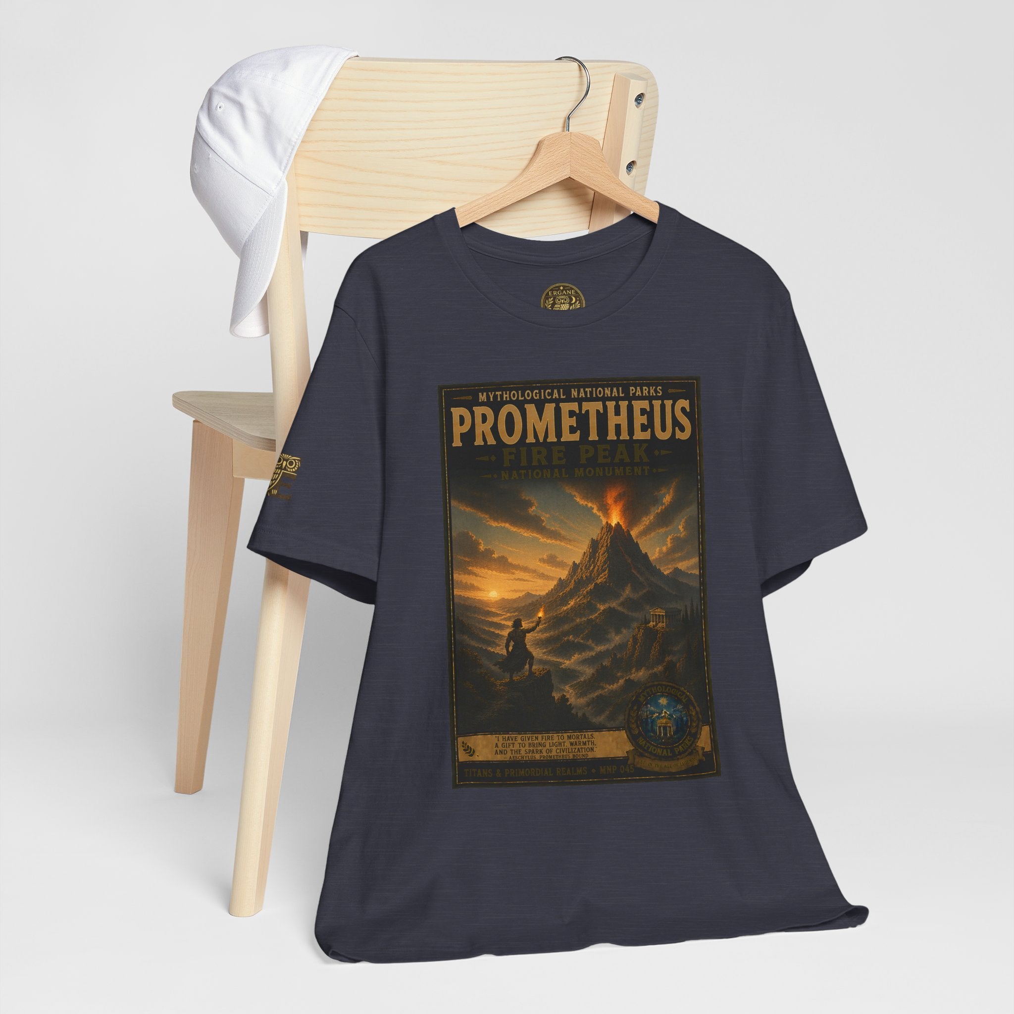Mythological National Parks COLLECTION V- #045-050 TITANS & PRIMORDIAL REALMS | Vintage nature poster Tee | Mythological National Parks graphic shirt