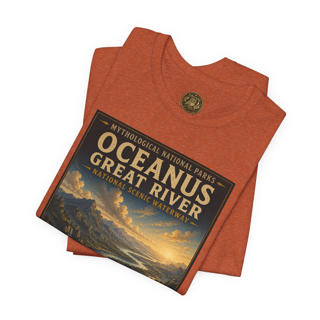Mythological National Parks COLLECTION V- #042-050 TITANS & PRIMORDIAL REALMS | Vintage nature poster Tee | Mythological National Parks graphic shirt