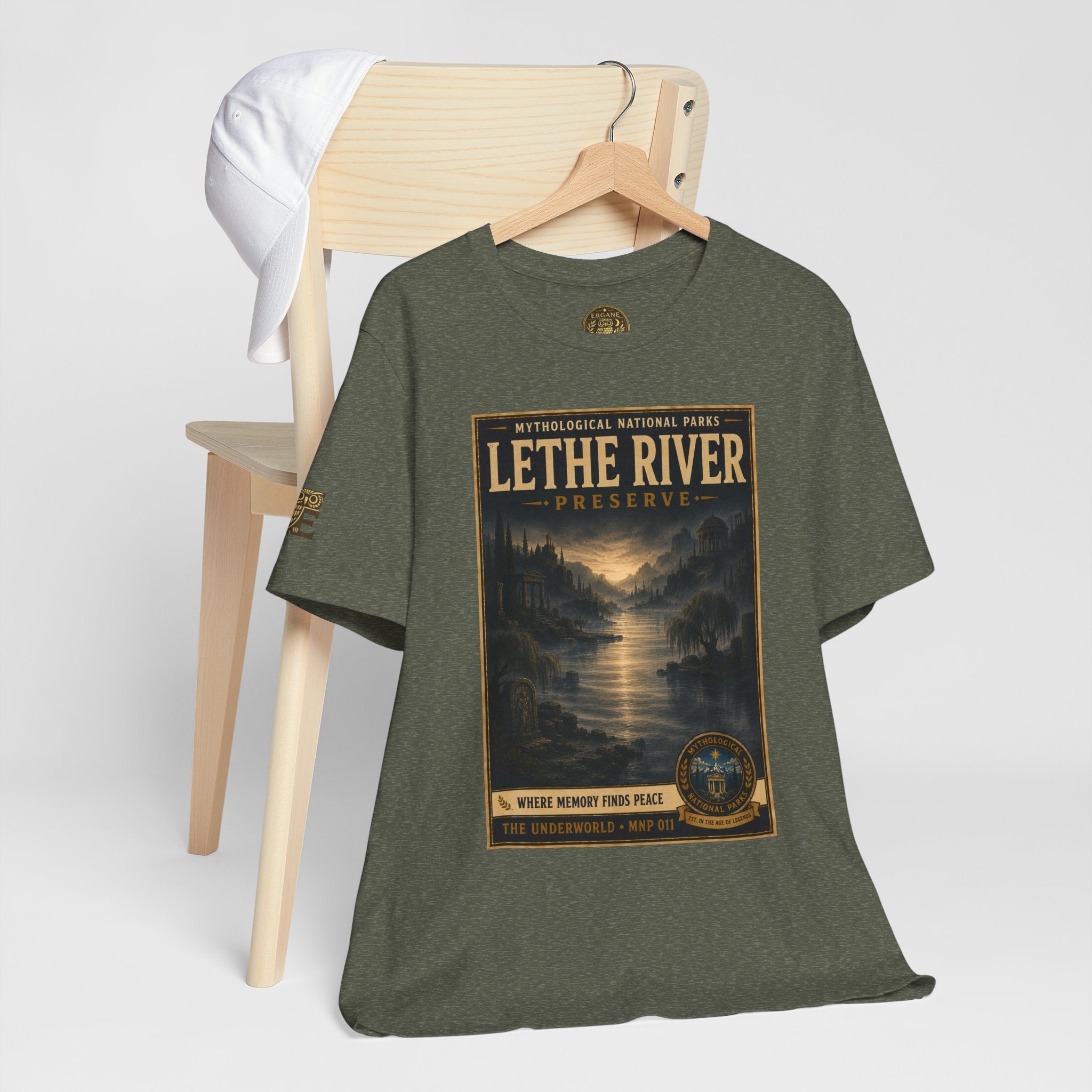 Mythological National Parks Collection II- #011-016 -The Underworld | Vintage nature poster Tee | Mythological National Parks graphic shirt