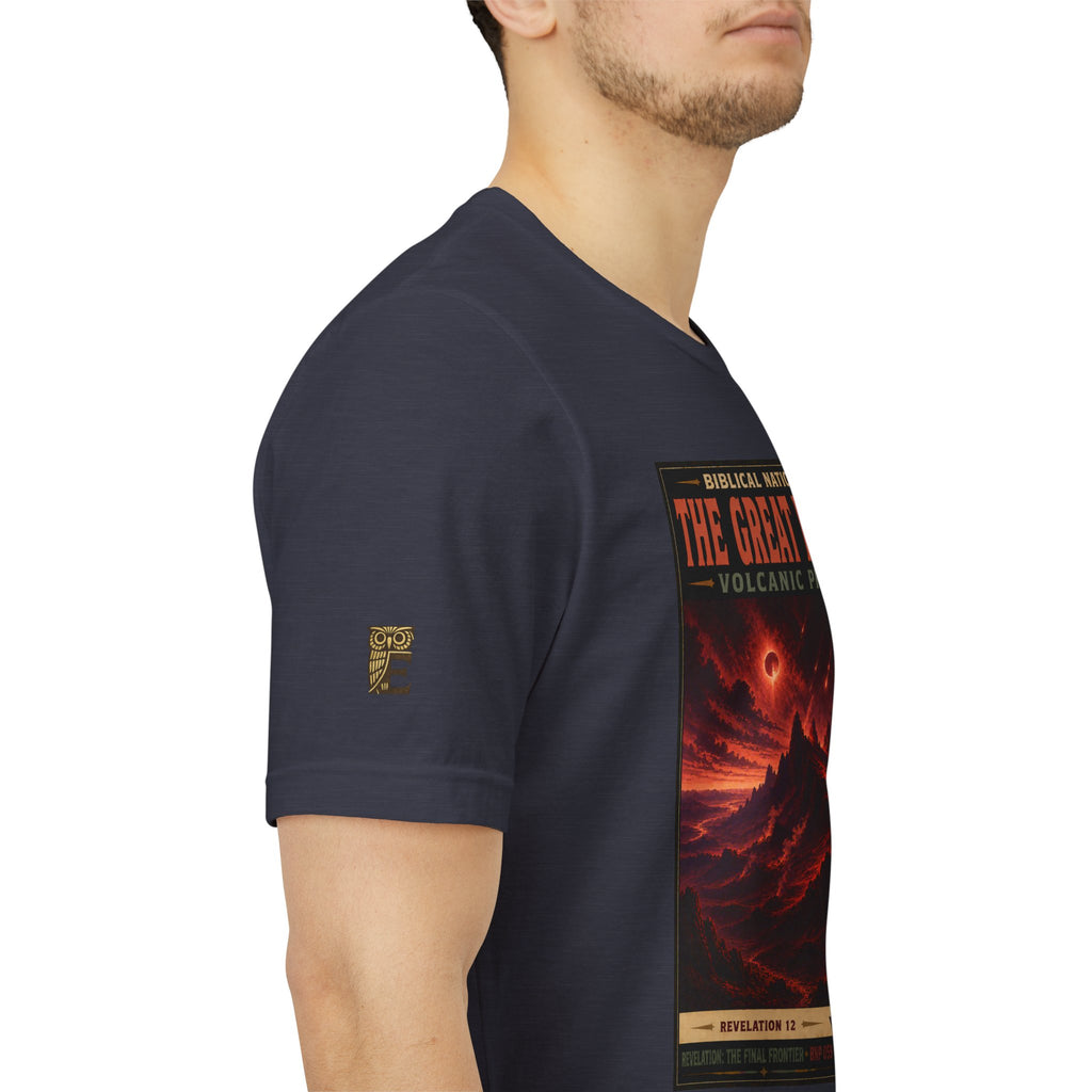 Biblical National Parks Collection X- #059/061 - Revelation: The Final Frontier | Revelation 12 | Vintage nature poster Tee | Biblical national parks graphic shirt