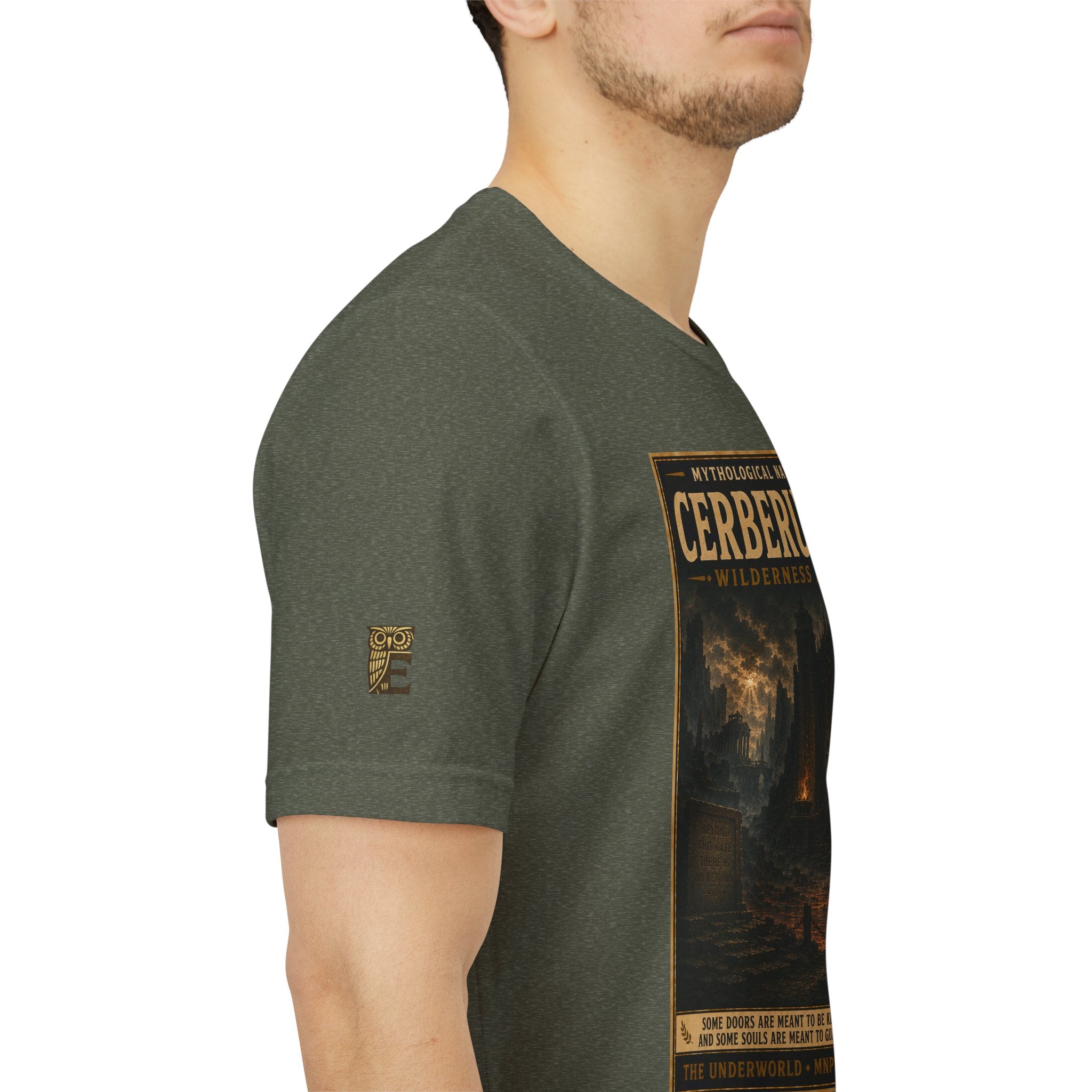 Mythological National Parks Collection II- #016-016 -The Underworld | Vintage nature poster Tee | Mythological National Parks graphic shirt