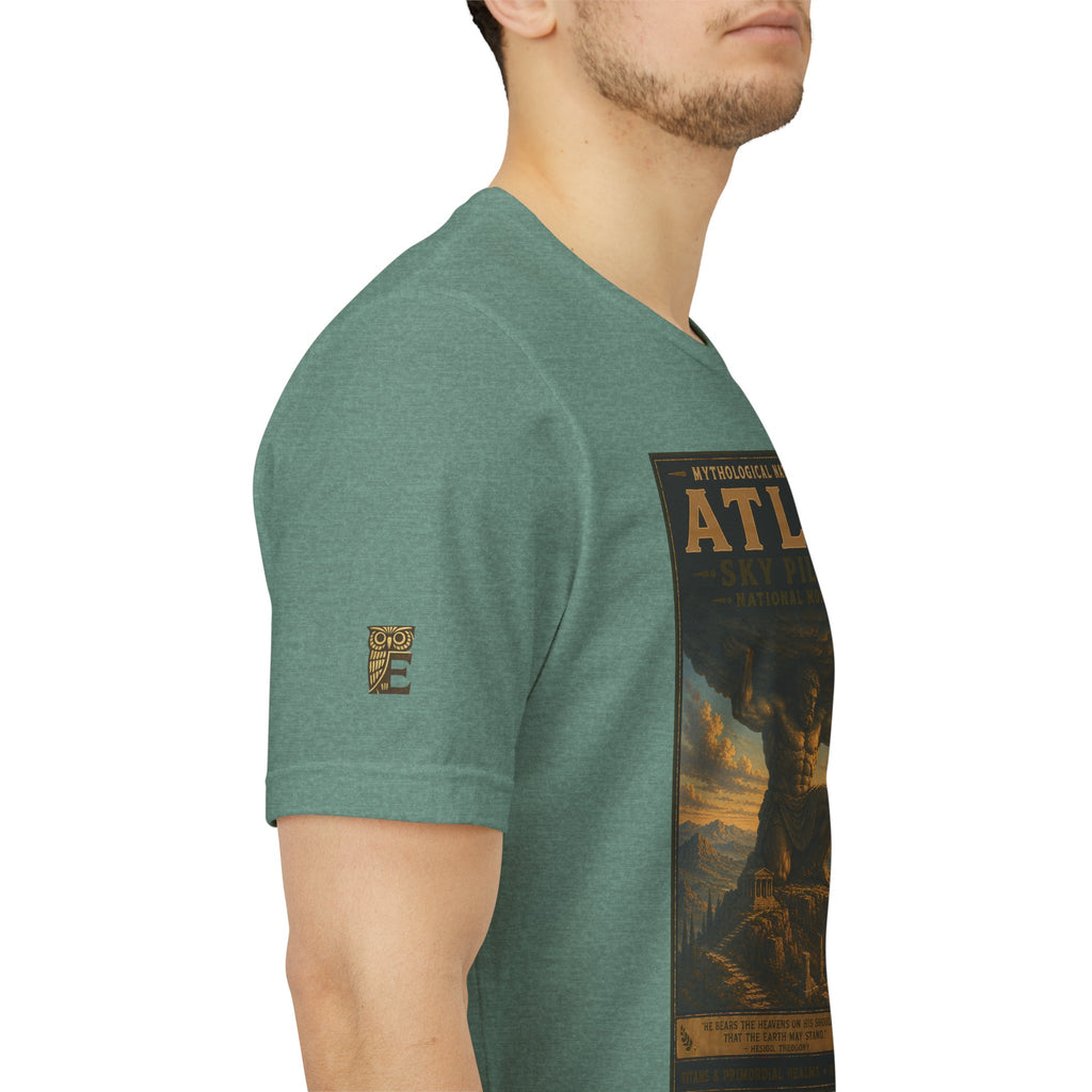 Mythological National Parks COLLECTION V- #044-050 TITANS & PRIMORDIAL REALMS | Vintage nature poster Tee | Mythological National Parks graphic shirt