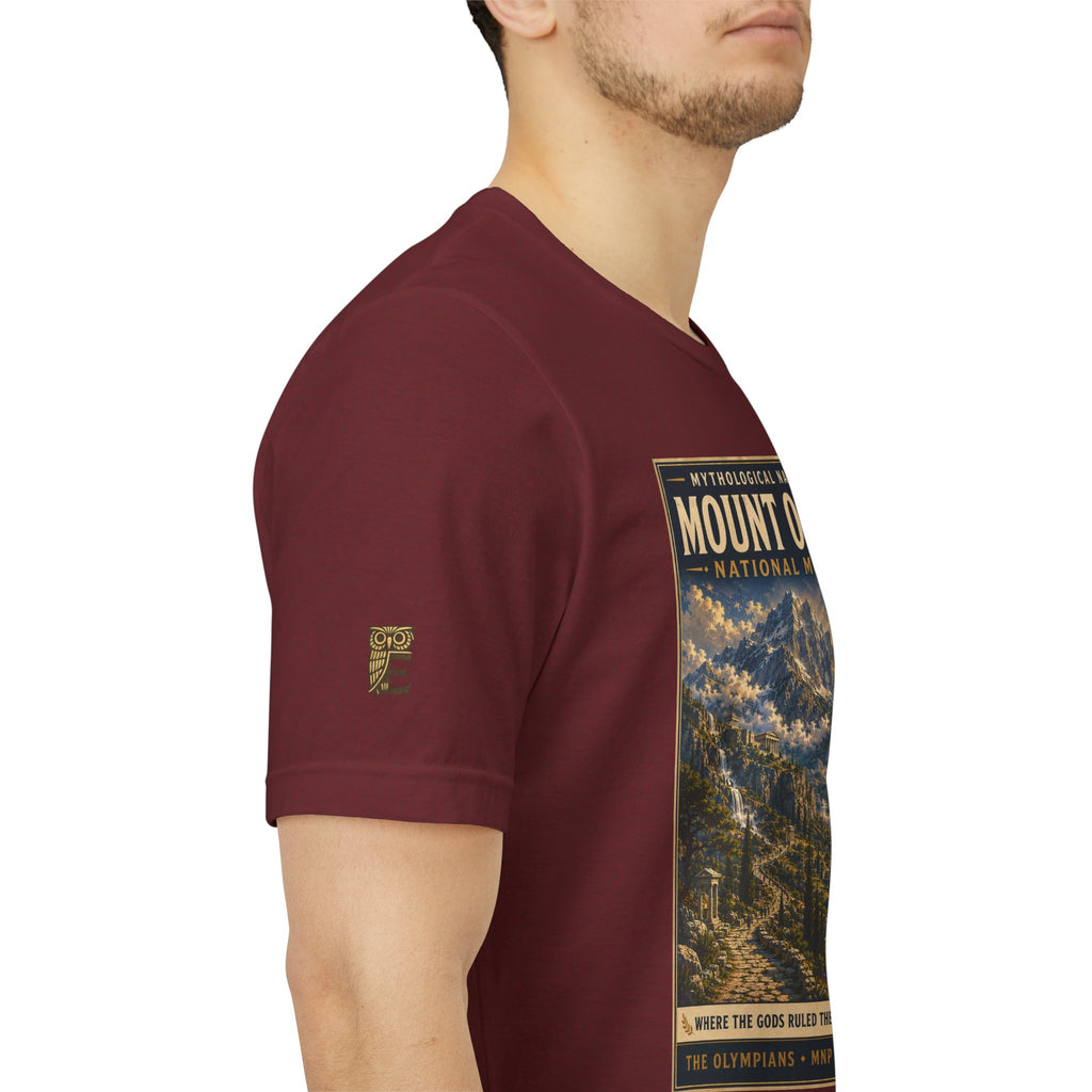 Mythological National Parks Collection I- #001-007- The Olympians  | Vintage nature poster Tee | Mythological National Parks graphic shirt