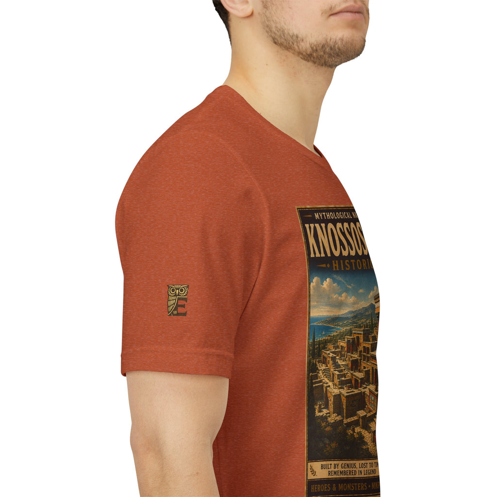 Mythological National Parks Collection III- #018-028 - Heros & Monsters | Vintage nature poster Tee | Mythological National Parks graphic shirt