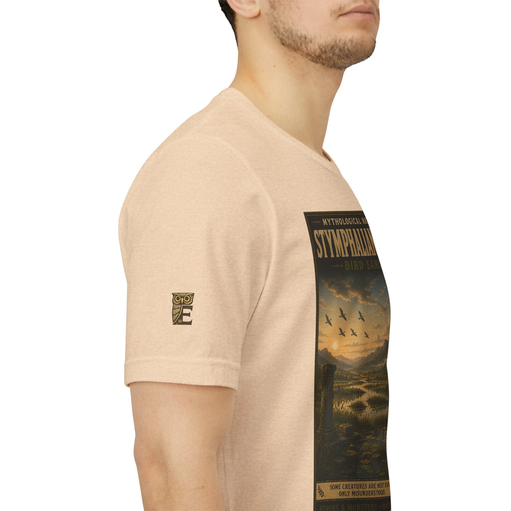 Mythological National Parks Collection III- #022-028 - Heros & Monsters | Vintage nature poster Tee | Mythological National Parks graphic shirt