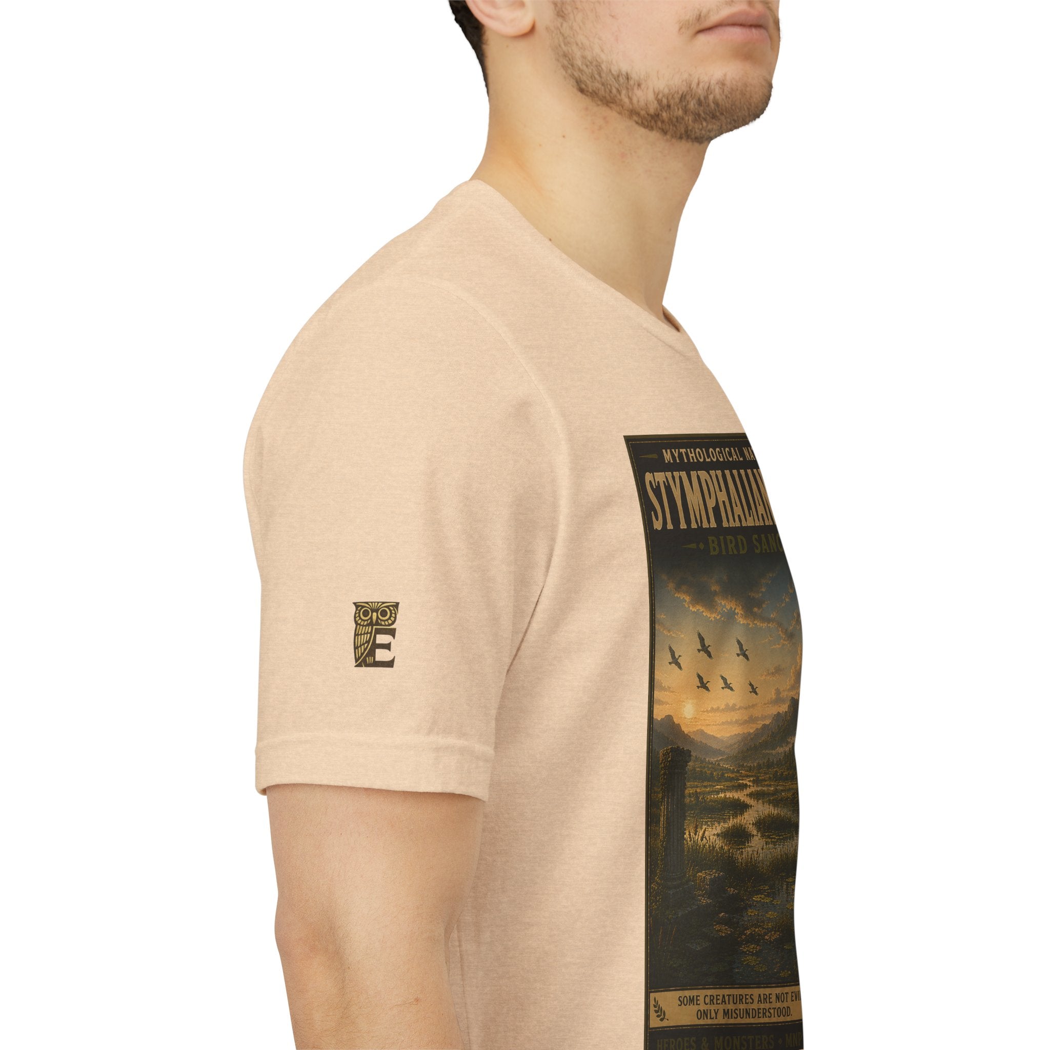 Mythological National Parks Collection III- #022-028 - Heros & Monsters | Vintage nature poster Tee | Mythological National Parks graphic shirt