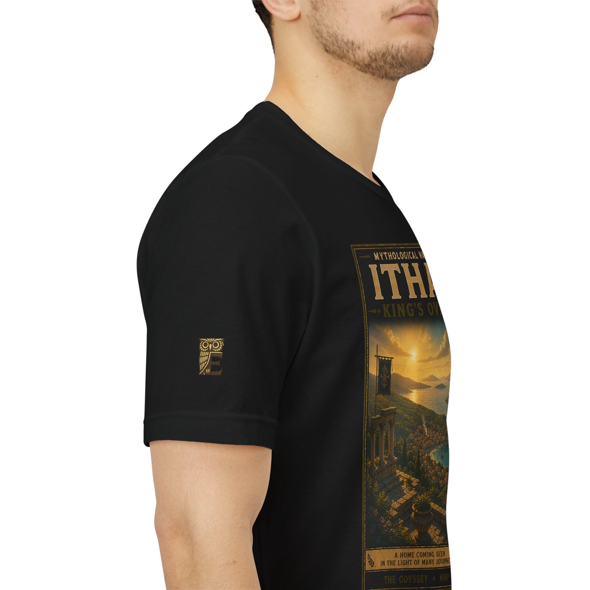Mythological National Parks Collection IV- #038-038 - THE ODYSSEY | Vintage nature poster Tee | Mythological National Parks graphic shirt
