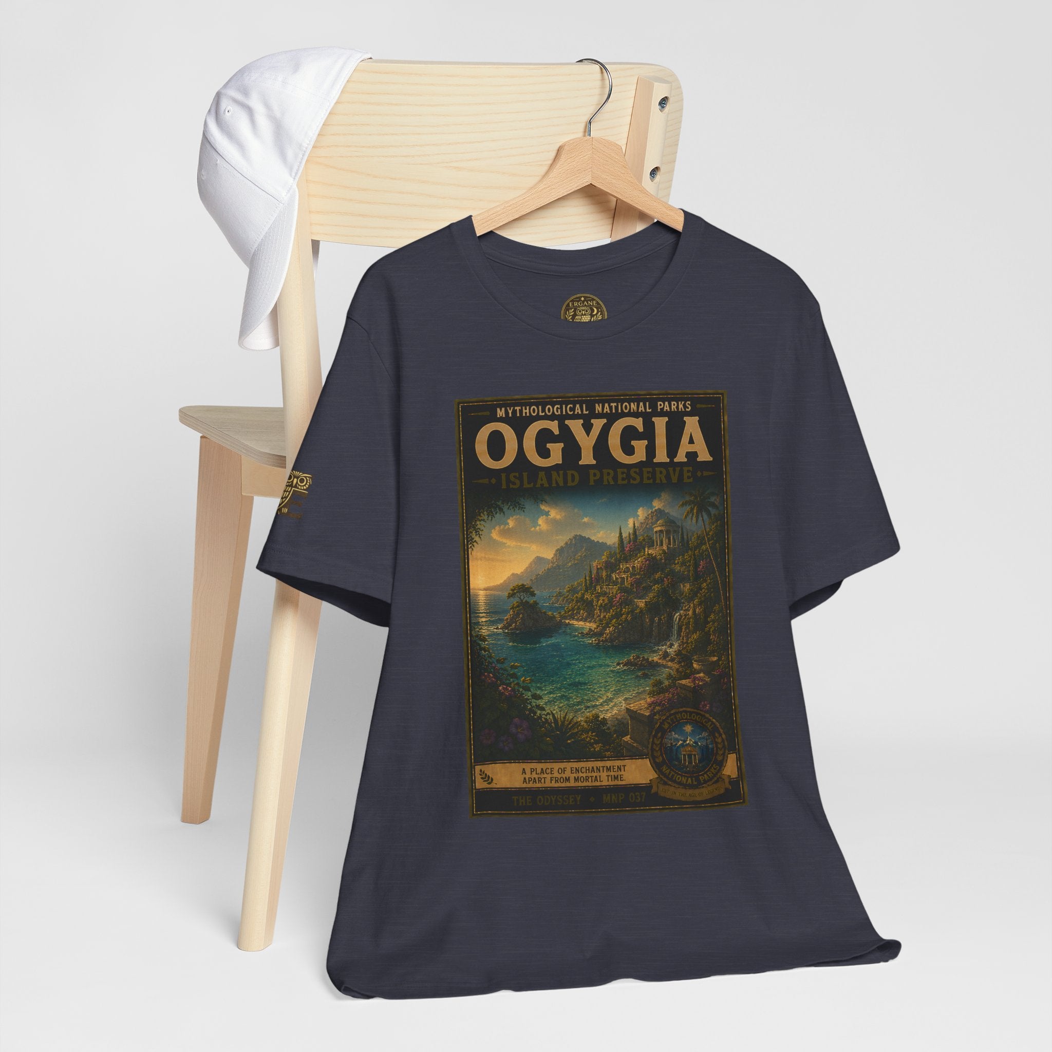 Mythological National Parks Collection IV- #037-038 - THE ODYSSEY | Vintage nature poster Tee | Mythological National Parks graphic shirt