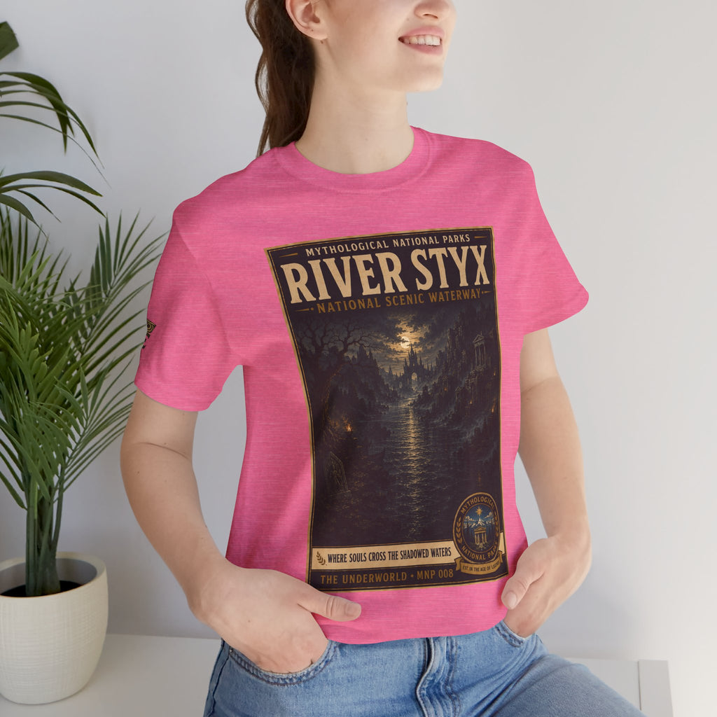 Mythological National Parks Collection II- #008-016 -The Underworld | Vintage nature poster Tee | Mythological National Parks graphic shirt