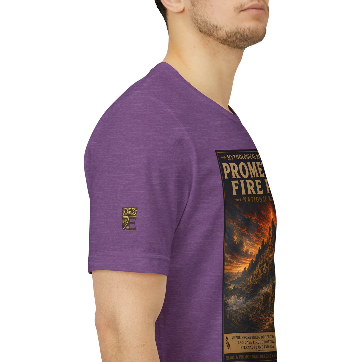 Mythological National Parks COLLECTION V- #045-050 TITANS & PRIMORDIAL REALMS | Vintage nature poster Tee | Mythological National Parks graphic shirt