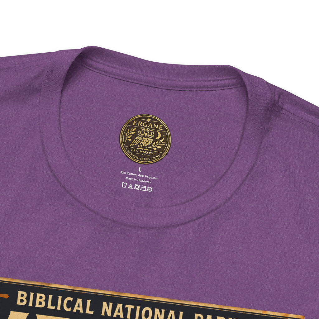 Biblical National Parks Collection II- The Exodus Trail #012/013 Exodus 17: 1-7 | Vintage nature poster Tee | Biblical national parks graphic shirt