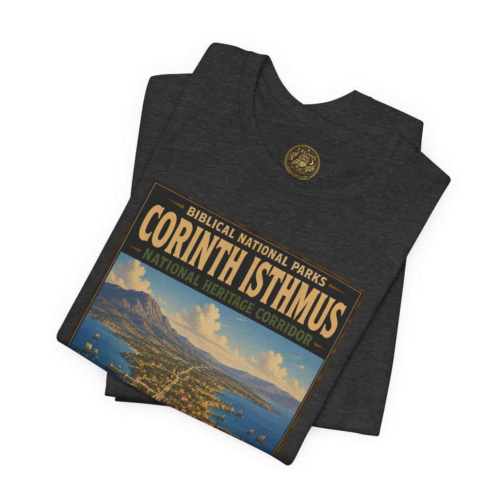 Biblical National Parks Collection VIII- The Apostles' Trails #047/049 | Acts 18 | Vintage nature poster Tee | Biblical national parks graphic shirt