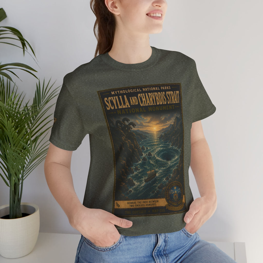 Mythological National Parks Collection IV- #035-038 - THE ODYSSEY | Vintage nature poster Tee | Mythological National Parks graphic shirt