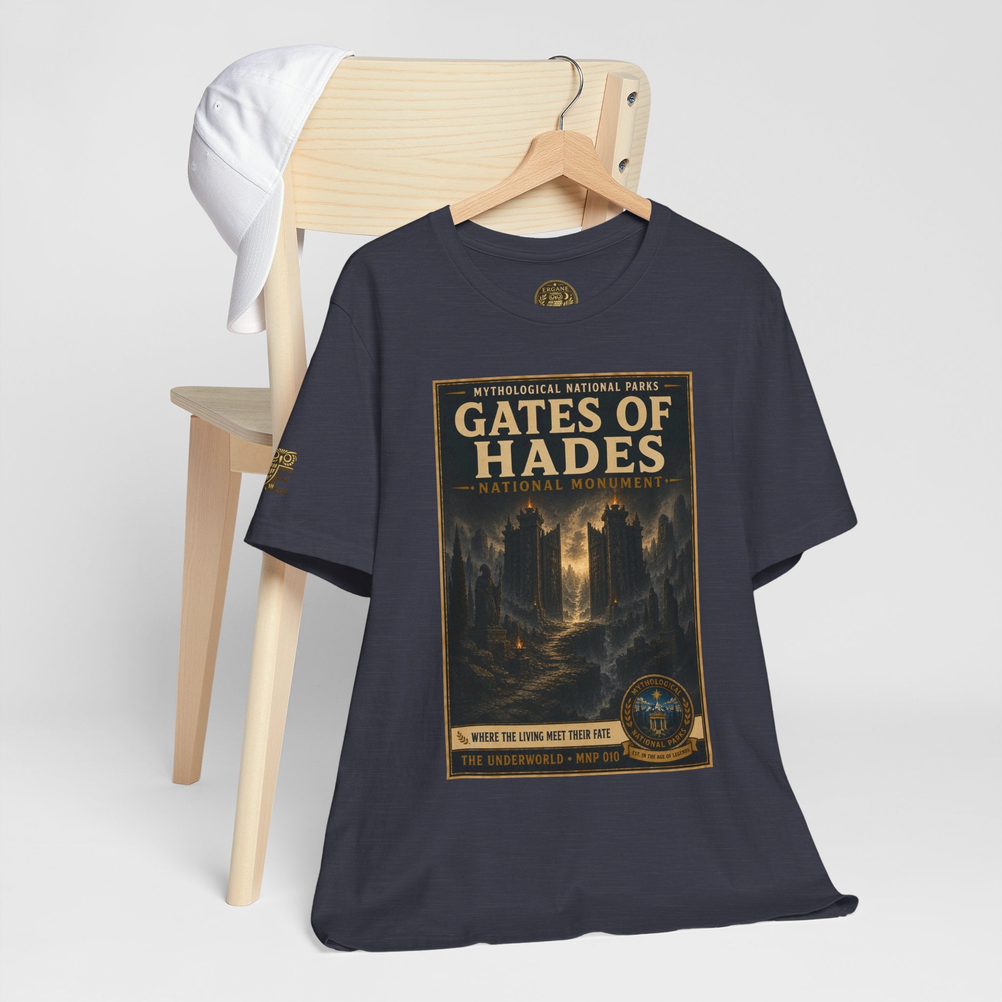 Mythological National Parks Collection II- #010-016 -The Underworld | Vintage nature poster Tee | Mythological National Parks graphic shirt