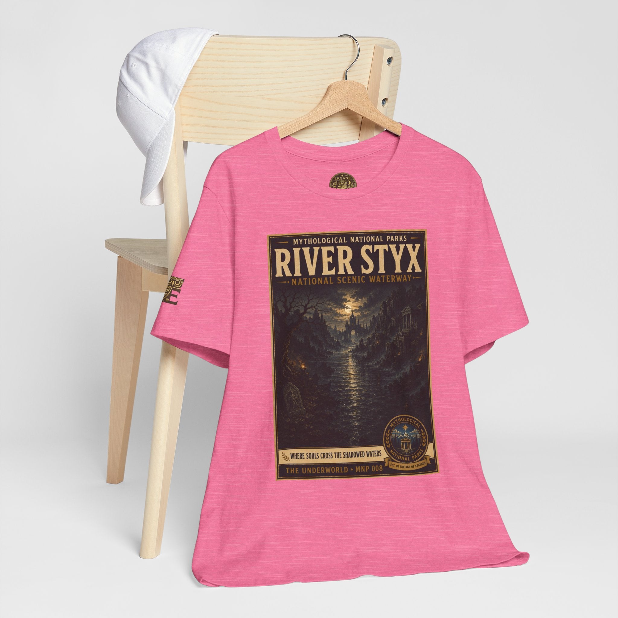 Mythological National Parks Collection II- #008-016 -The Underworld | Vintage nature poster Tee | Mythological National Parks graphic shirt