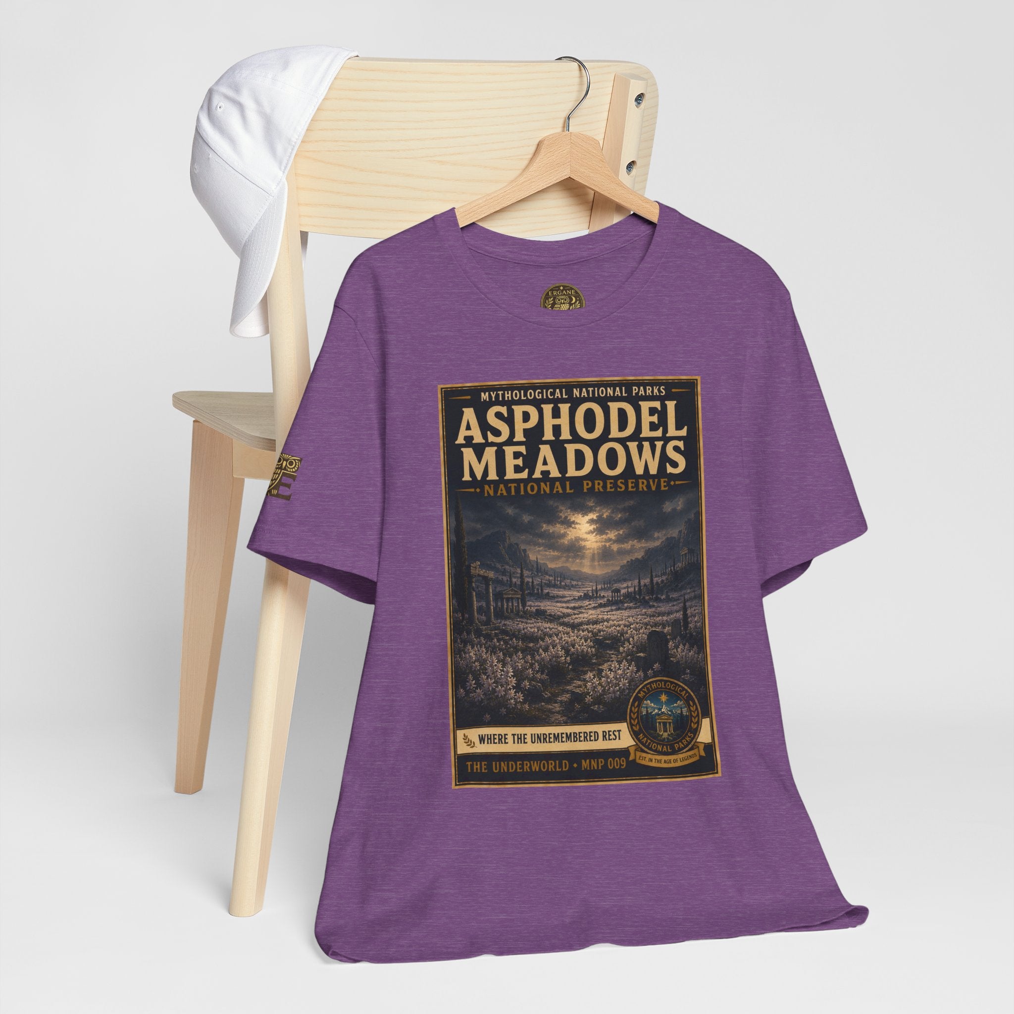 Mythological National Parks Collection II- #009-016 -The Underworld | Vintage nature poster Tee | Mythological National Parks graphic shirt