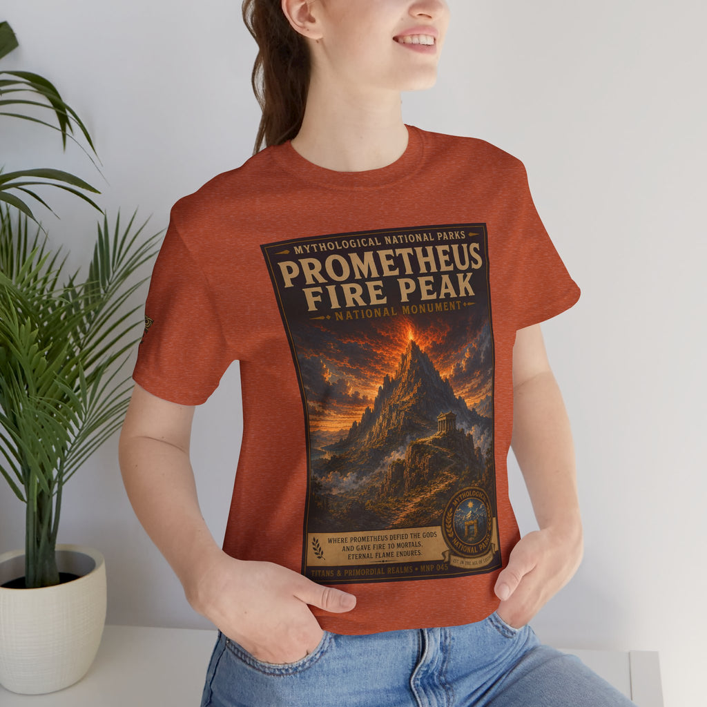 Mythological National Parks COLLECTION V- #045-050 TITANS & PRIMORDIAL REALMS | Vintage nature poster Tee | Mythological National Parks graphic shirt