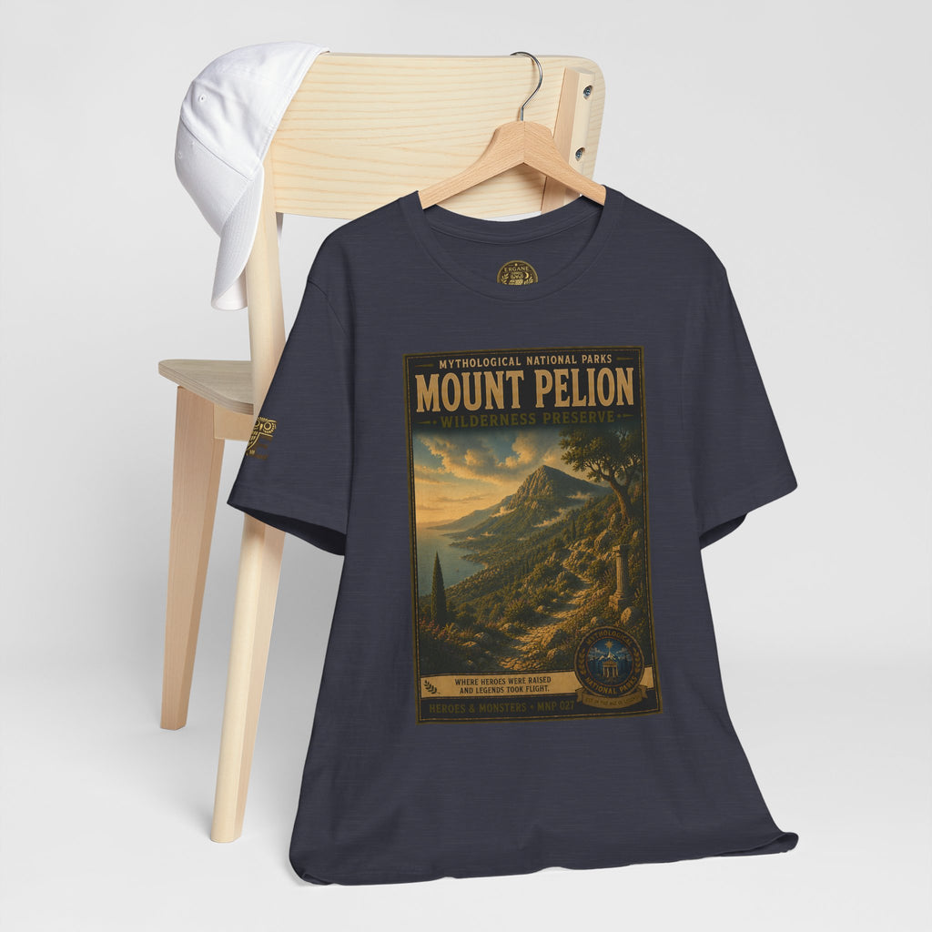 Mythological National Parks Collection III- #027-028 - Heros & Monsters | Vintage nature poster Tee | Mythological National Parks graphic shirt