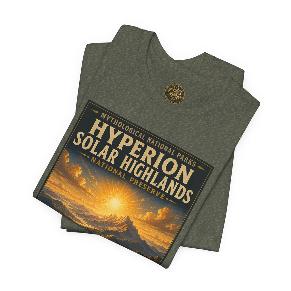 Mythological National Parks COLLECTION V- #041-050 TITANS & PRIMORDIAL REALMS | Vintage nature poster Tee | Mythological National Parks graphic shirt