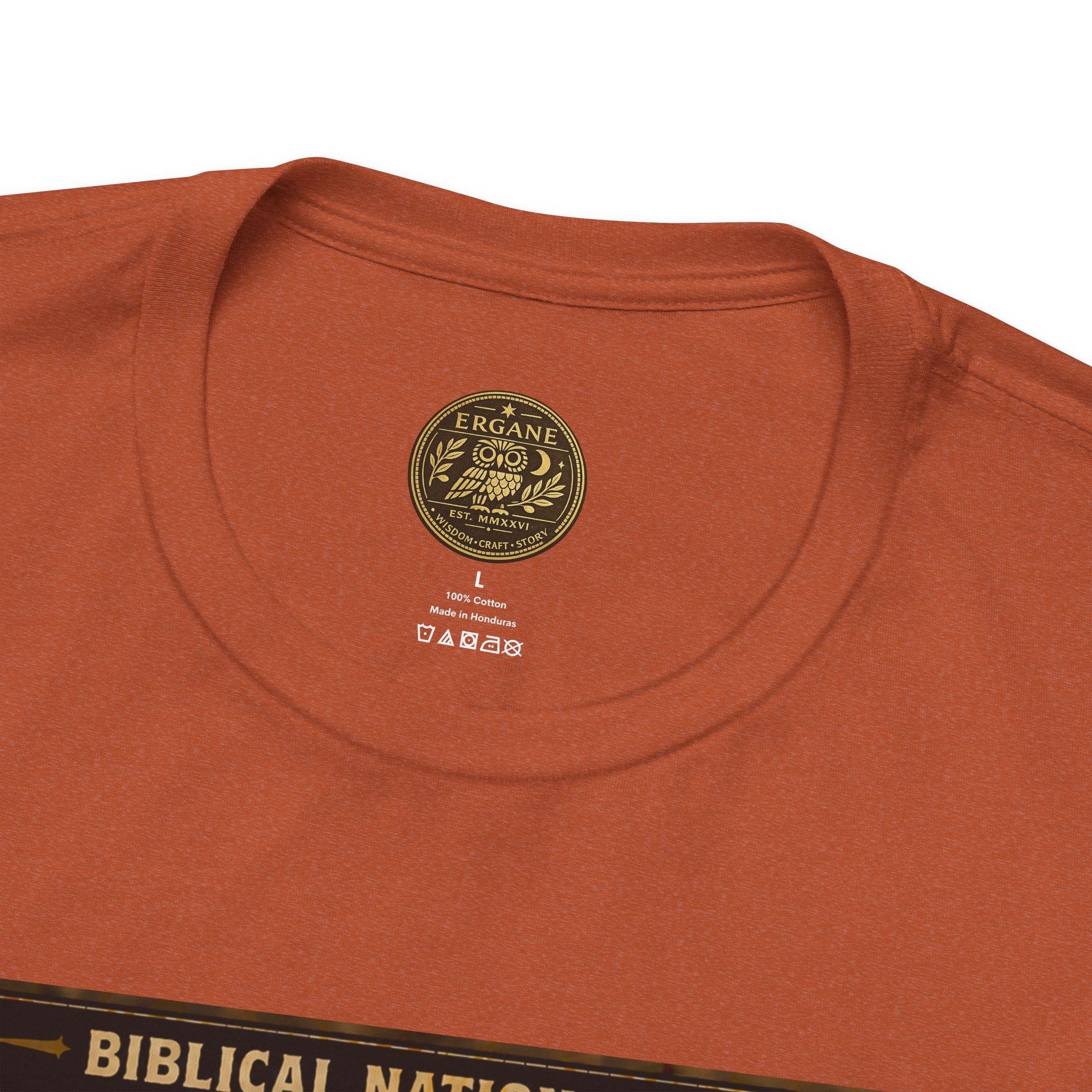 Biblical National Parks Collection VIII- The Apostles' Trails #046/049 | Acts 17 | Vintage nature poster Tee | Biblical national parks graphic shirt