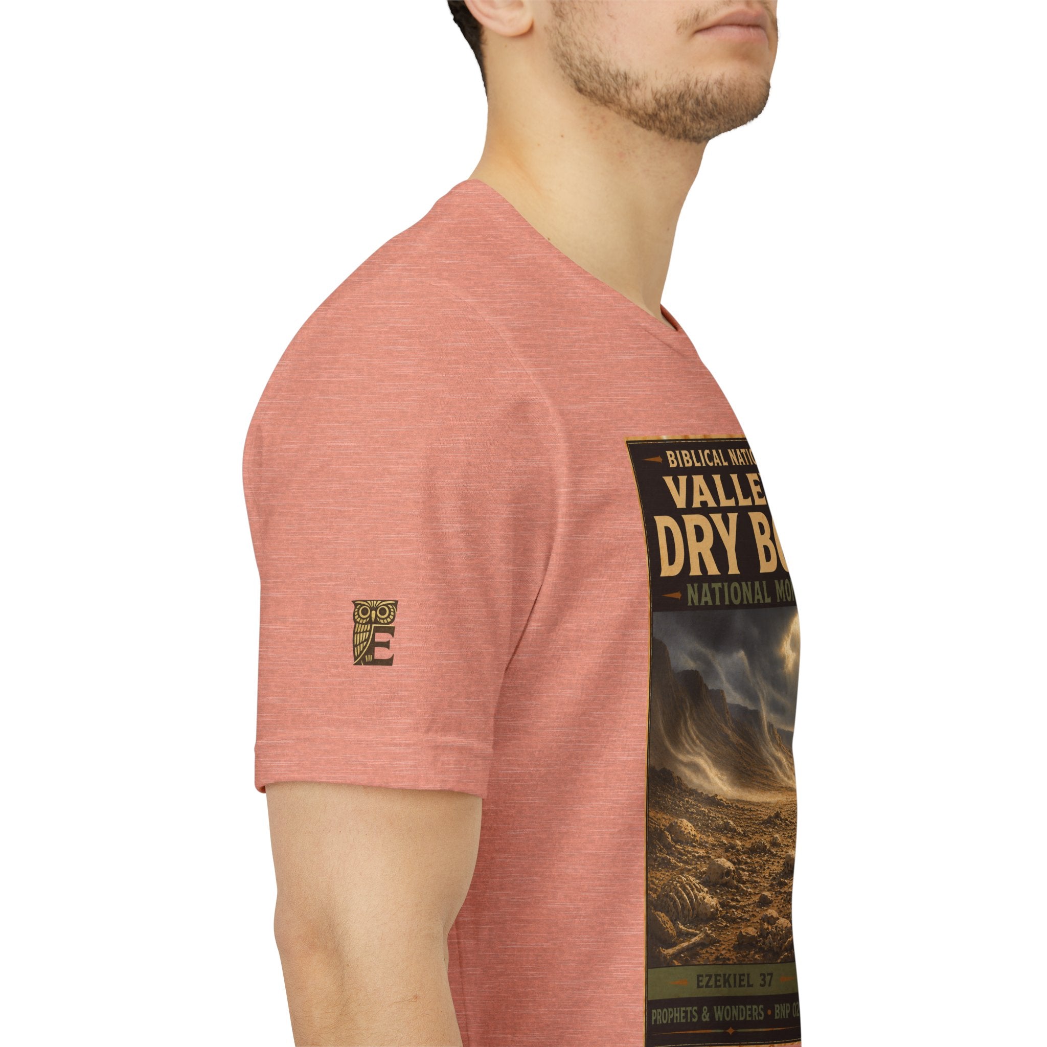 Biblical National Parks Collection V- Prophets & Wonders #026/030 Ezekiel 37  | Vintage nature poster Tee | Biblical national parks graphic shirt