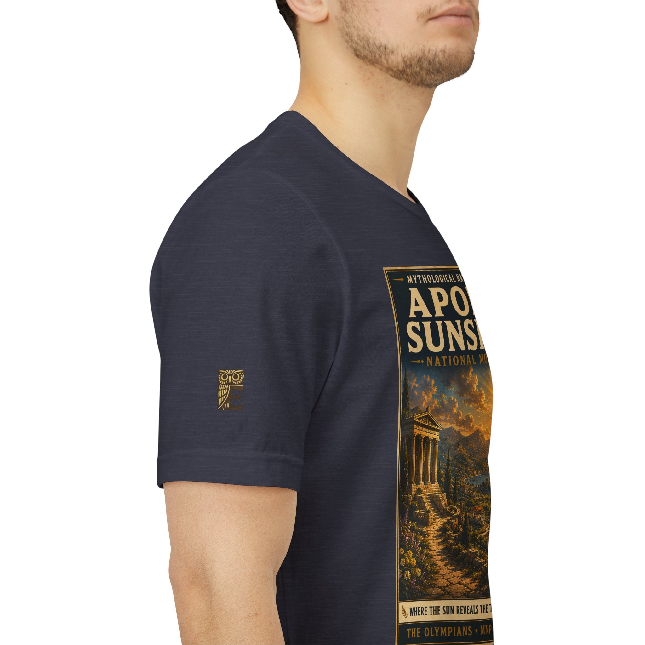 Mythological National Parks Collection I- #007-007 -The Olympians | Vintage nature poster Tee | Mythological National Parks graphic shirt