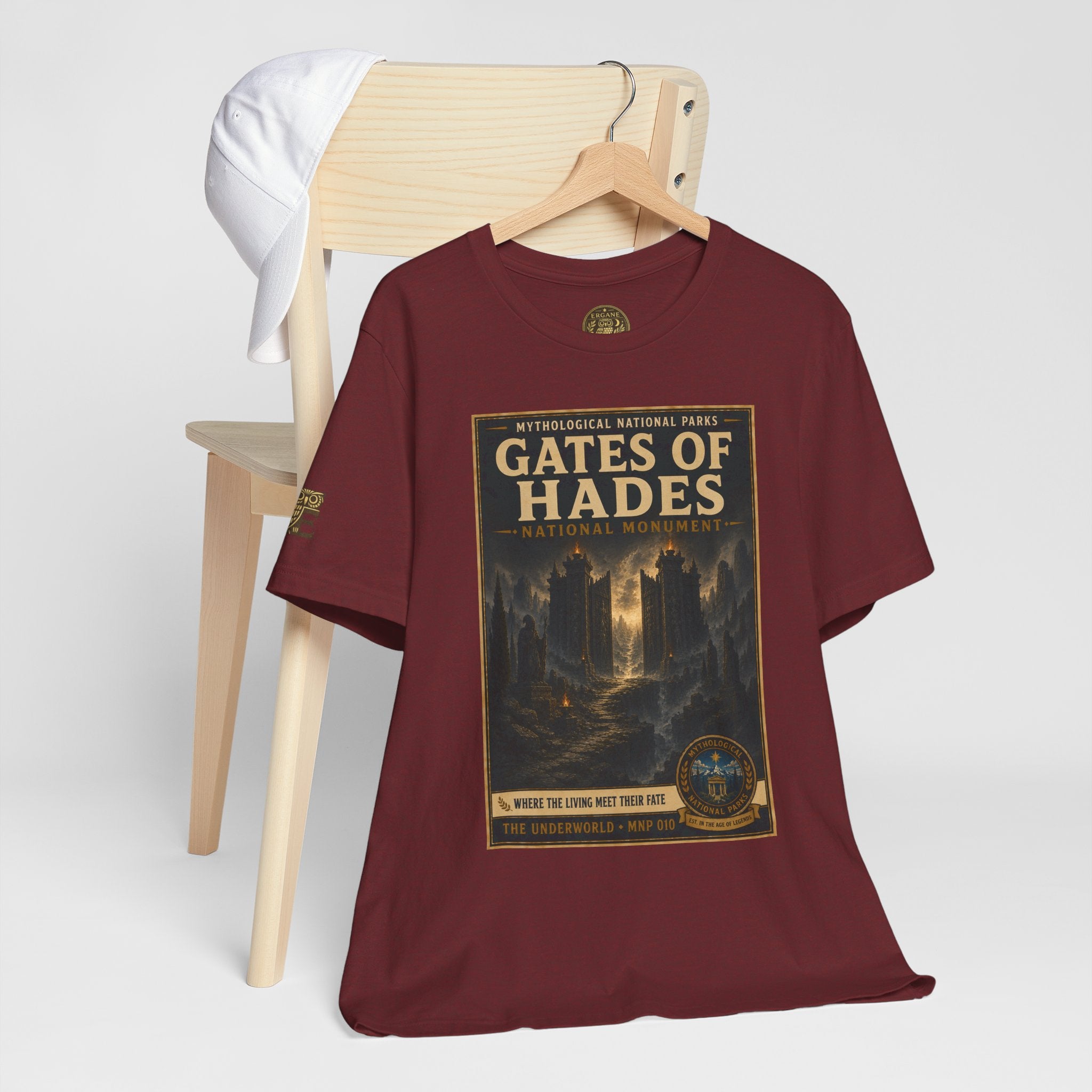 Mythological National Parks Collection II- #010-016 -The Underworld | Vintage nature poster Tee | Mythological National Parks graphic shirt